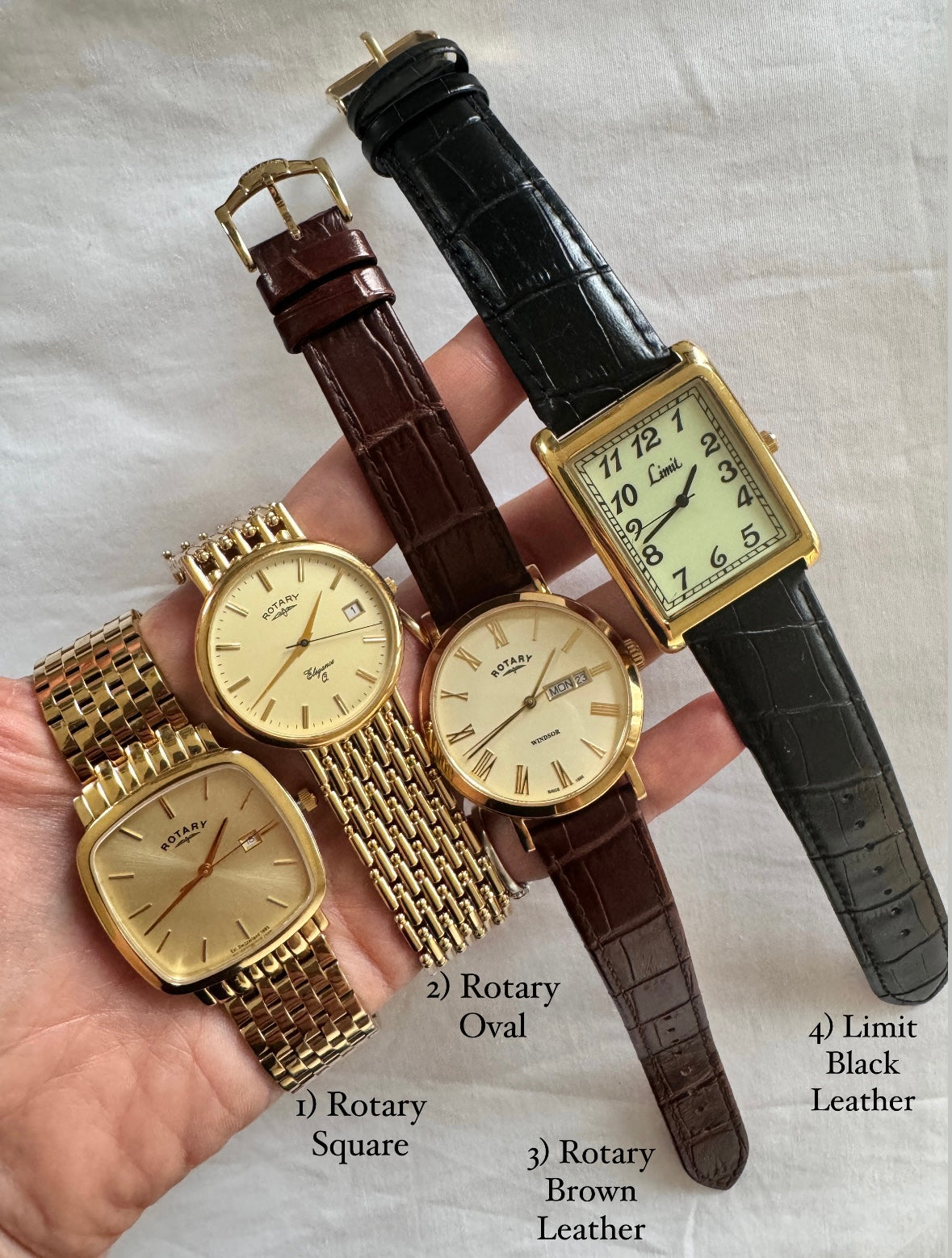 Vintage Mens Watches; Chunky Vintage Watches