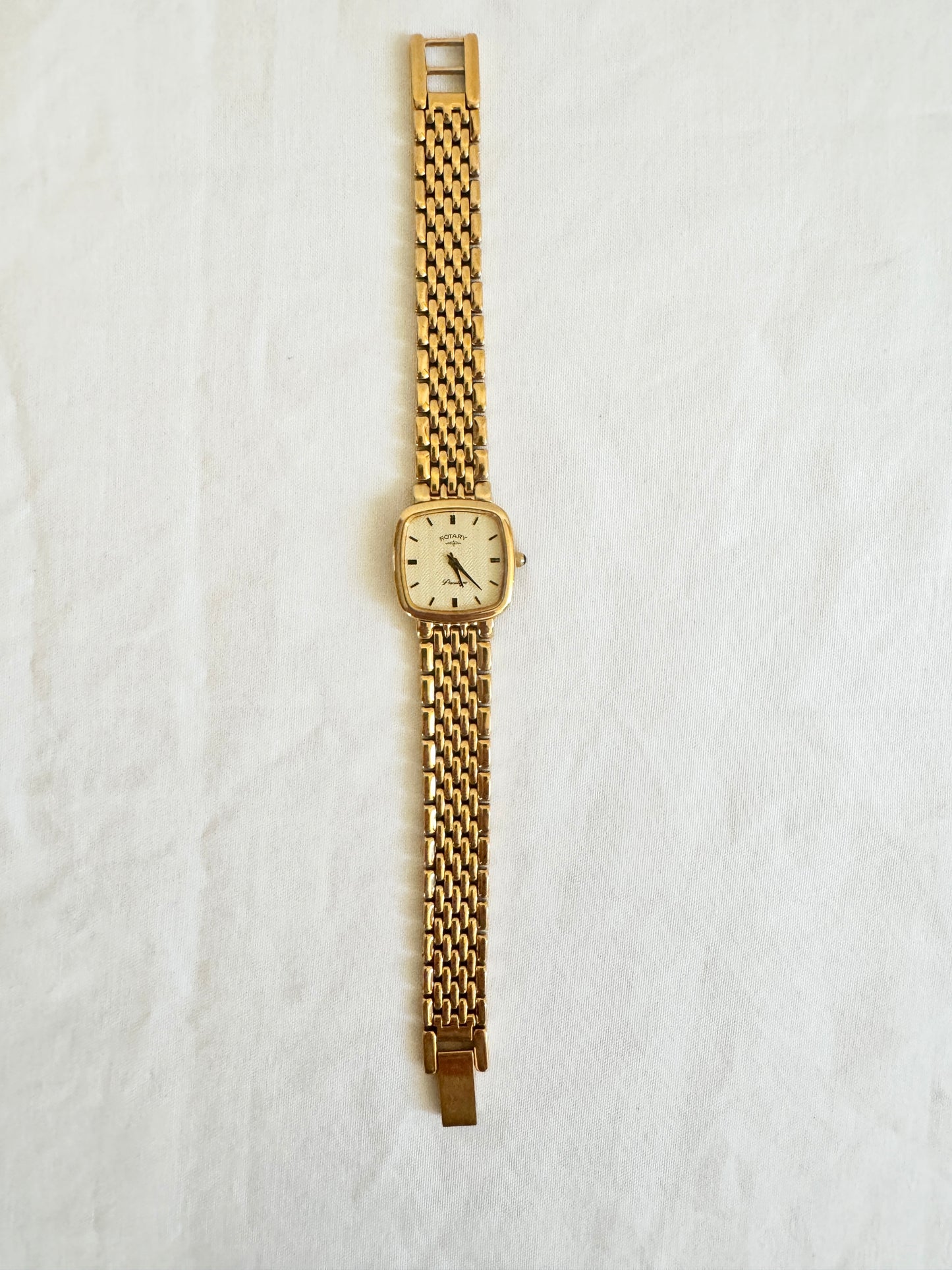 Rare Vintage Square Watch; Dainty Roman Number Watch