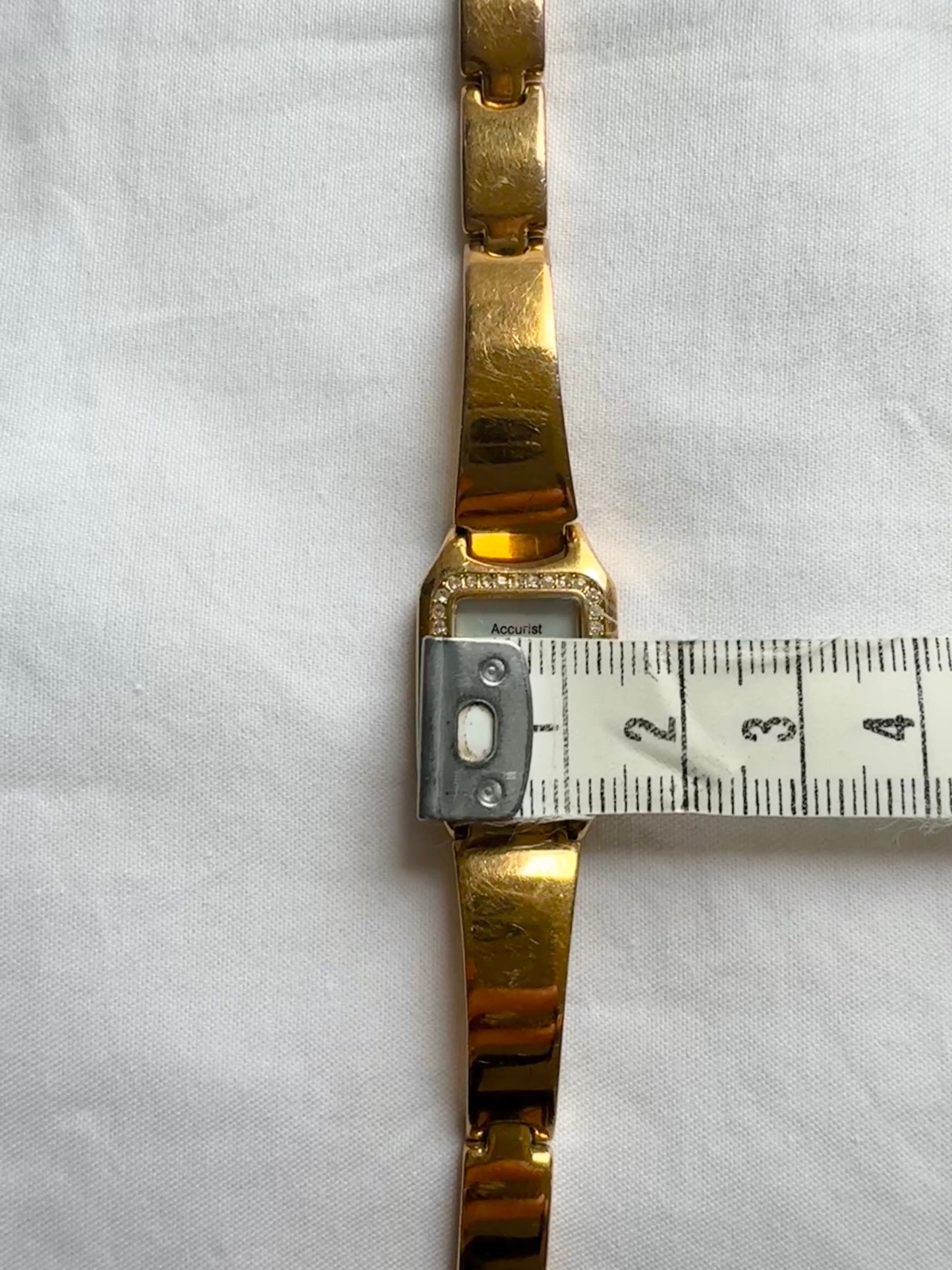 Vintage Dainty Watch; Rectangular Thin Watch