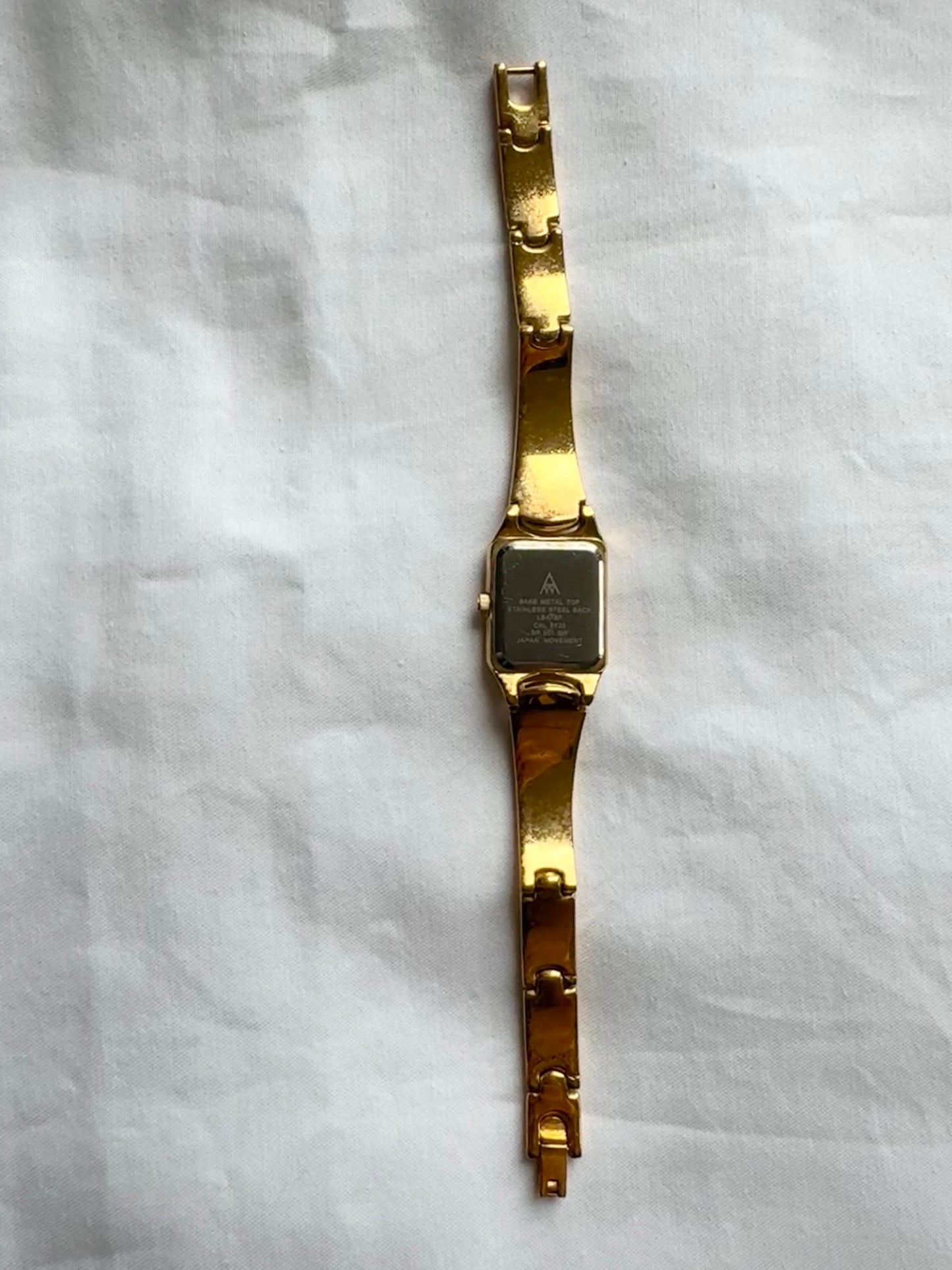 Vintage Dainty Watch; Rectangular Thin Watch