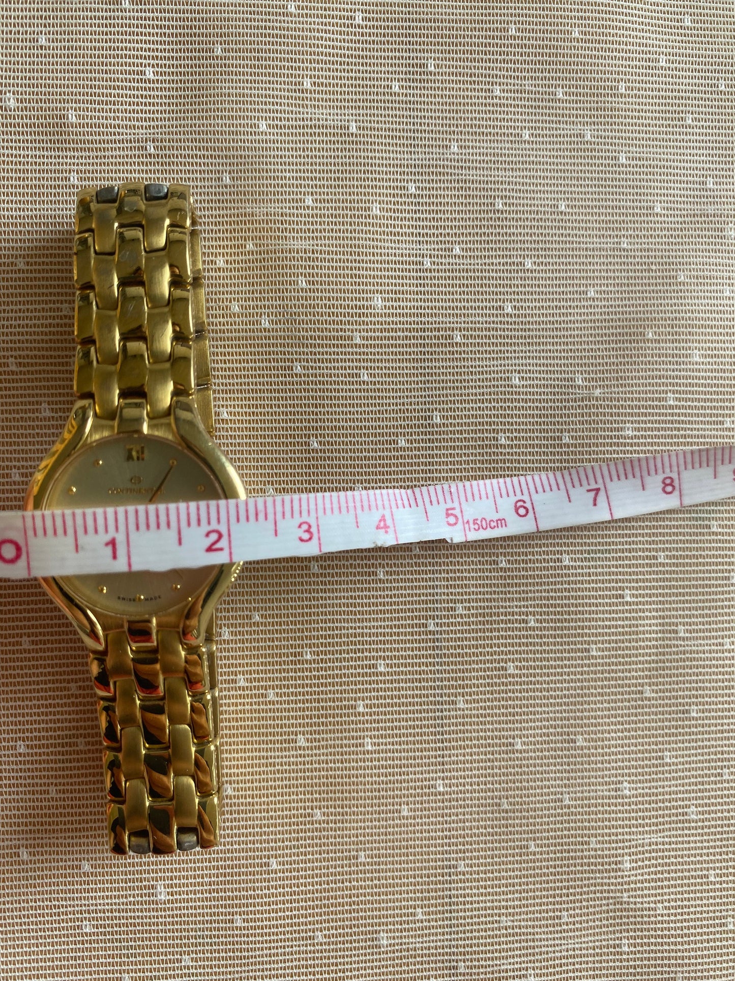 Vintage Sapphire Watch; Continental Vintage Watch