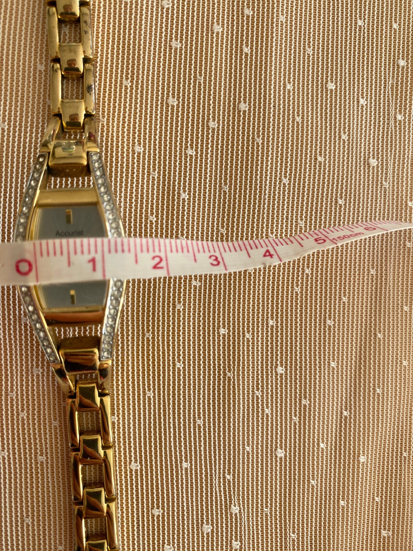 Vintage Classy Watch; Rectangular Accurist Watch