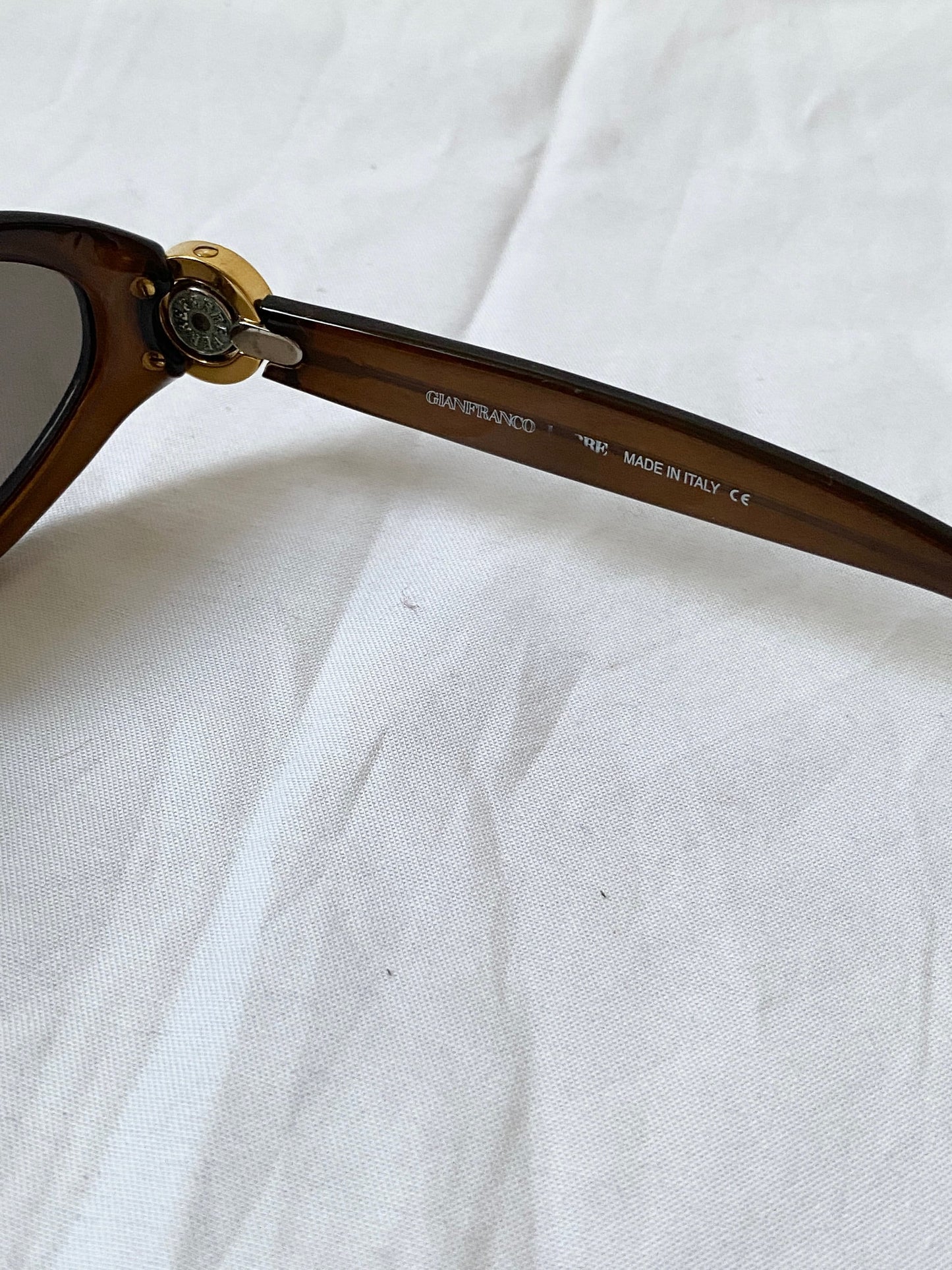 Gianfranco Ferre Sunglasses; 90s Brown Sunglasses; Vintage Sunglasses