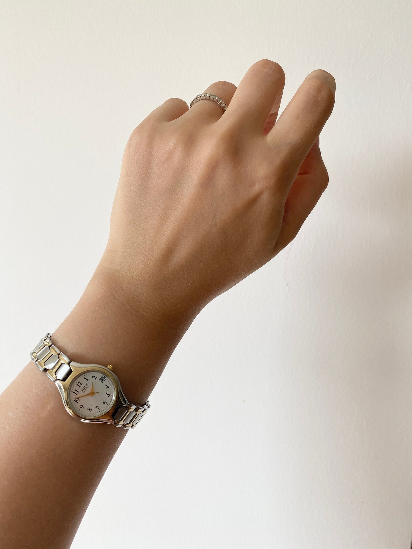 Vintage Citizen Watch; Vintage Oval Wristwatch