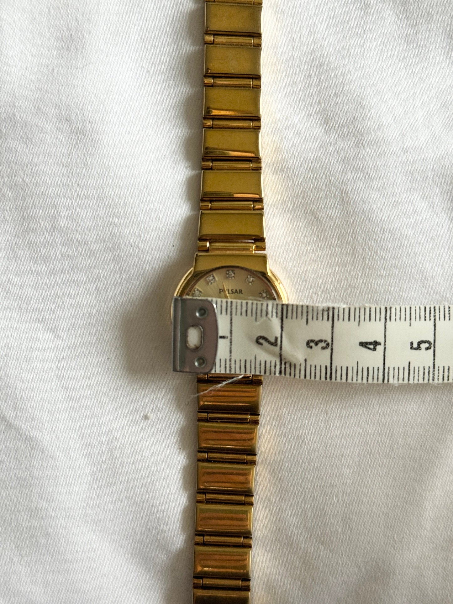 Ladies Braided Watch; Vintage Stone Watch