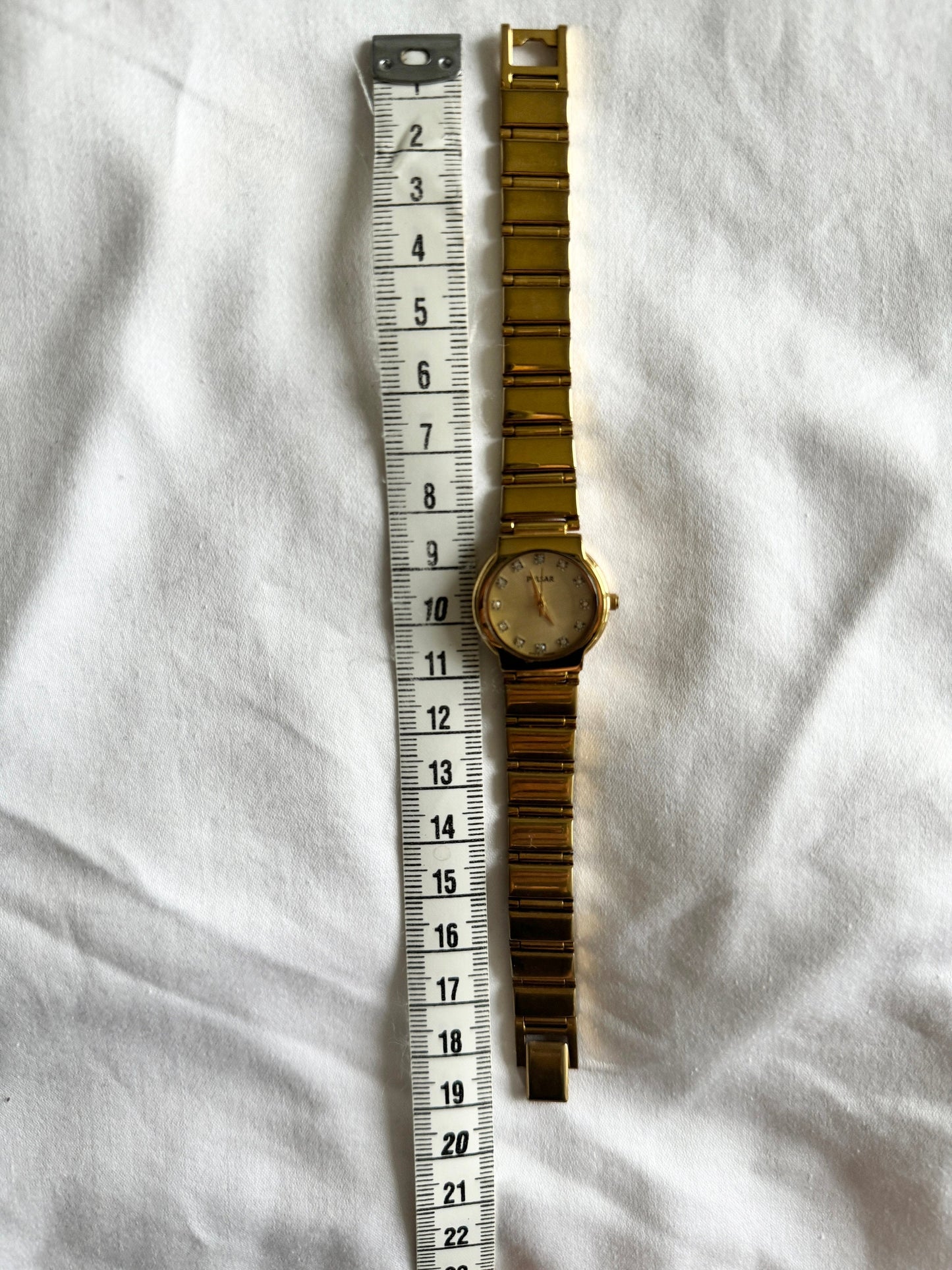 Ladies Braided Watch; Vintage Stone Watch