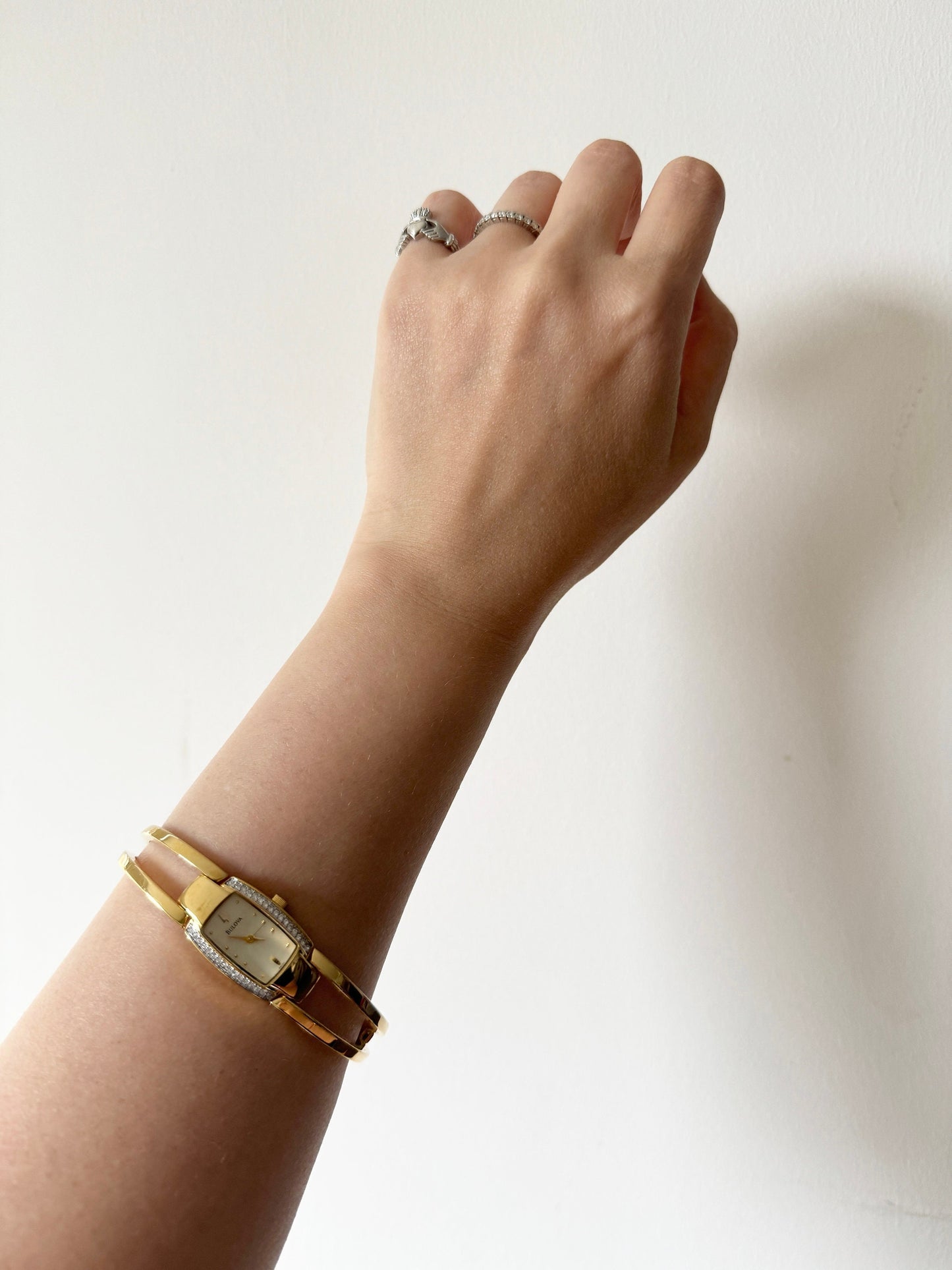 Ladies Square Watch; Vintage Bracelet Watch