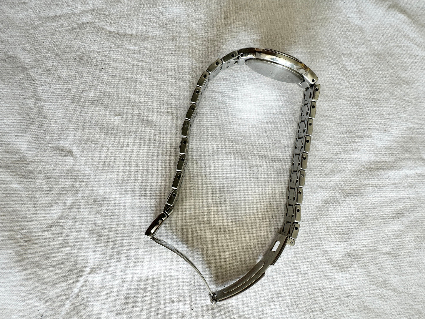 Seiko Watch; Silver Gold Look Watch