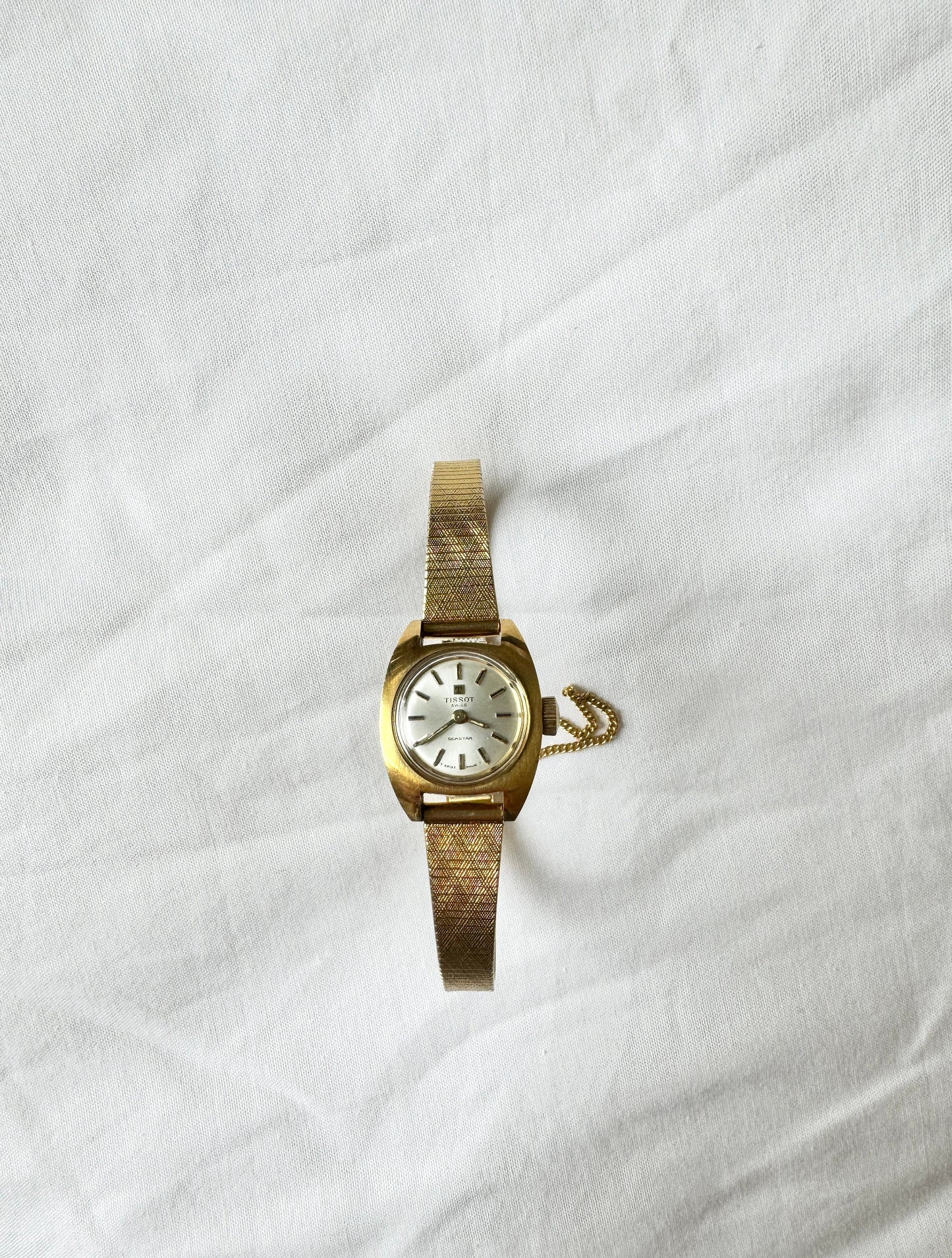 Vintage Tissot Watch; Swiss Hand Wind Watch