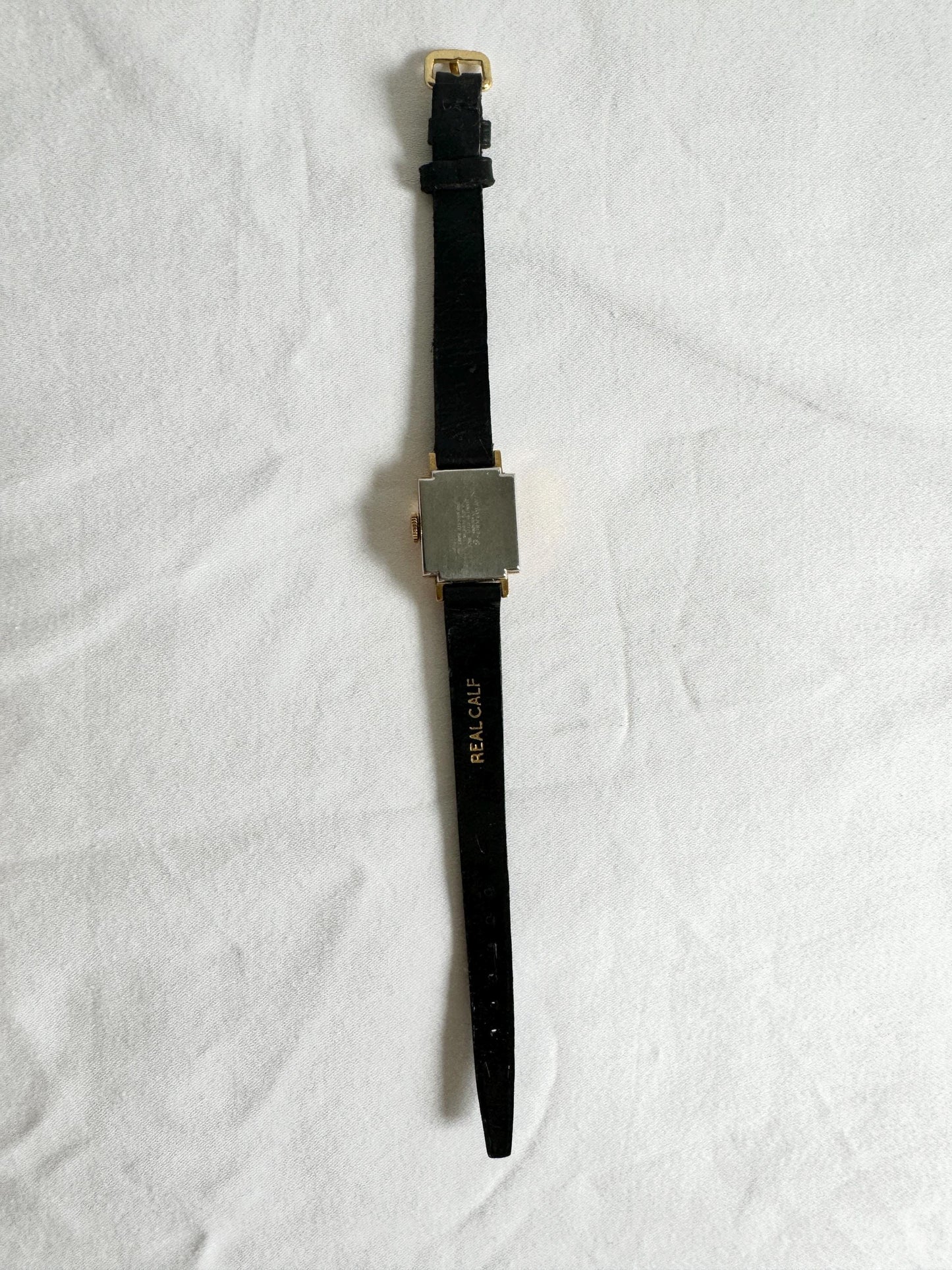 Vintage Swiss Made Watch; Vintage Rare Leather Watch