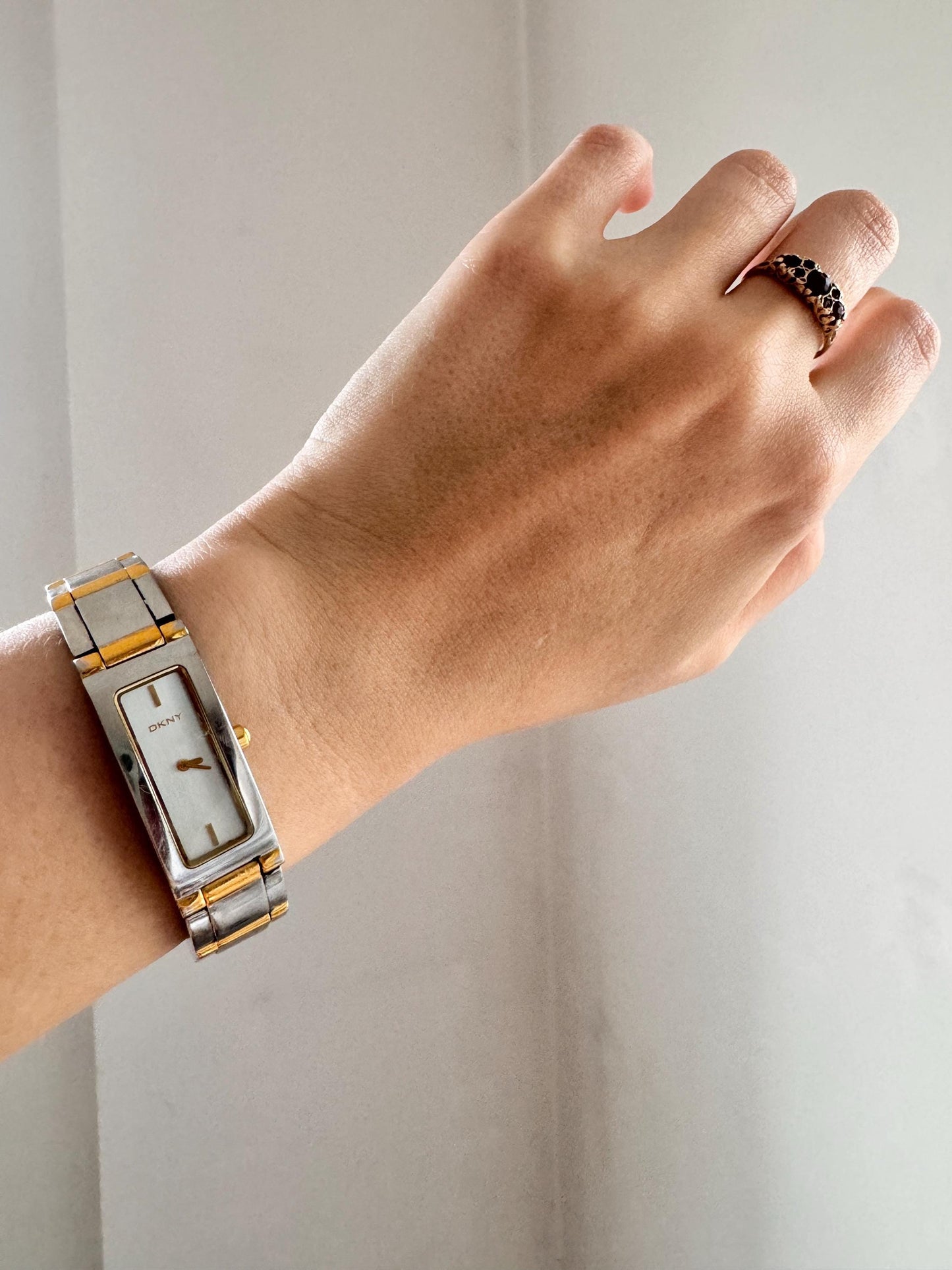 Vintage DKNY Watch; Vintage Rectangular Watch