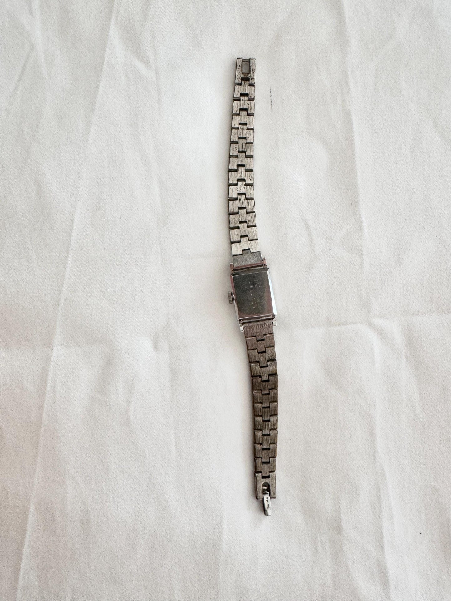 70s Vintage Seiko Watch; Silver Hand Wind Watch
