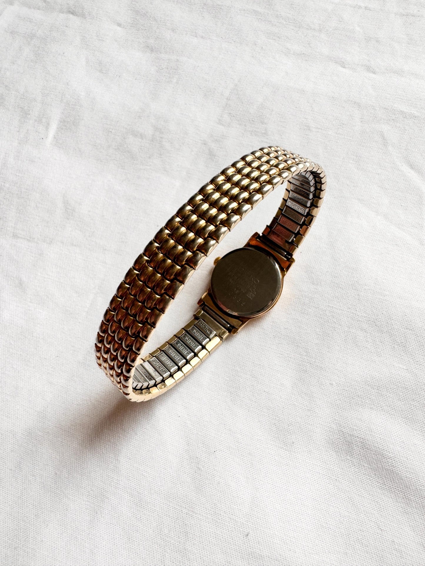90s Seiko Watch; Gold Tone Ladies Seiko Watch