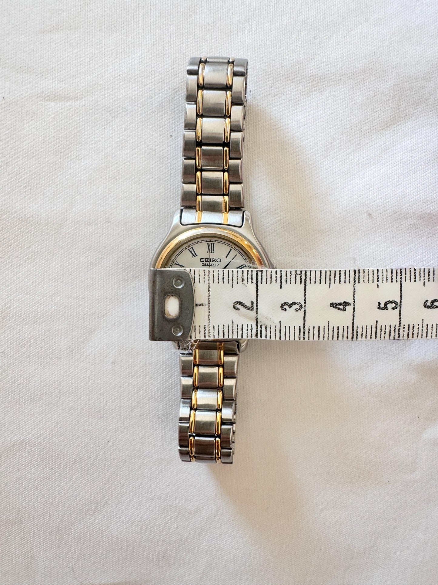 Unisex Seiko Watch; Roman Number Watch
