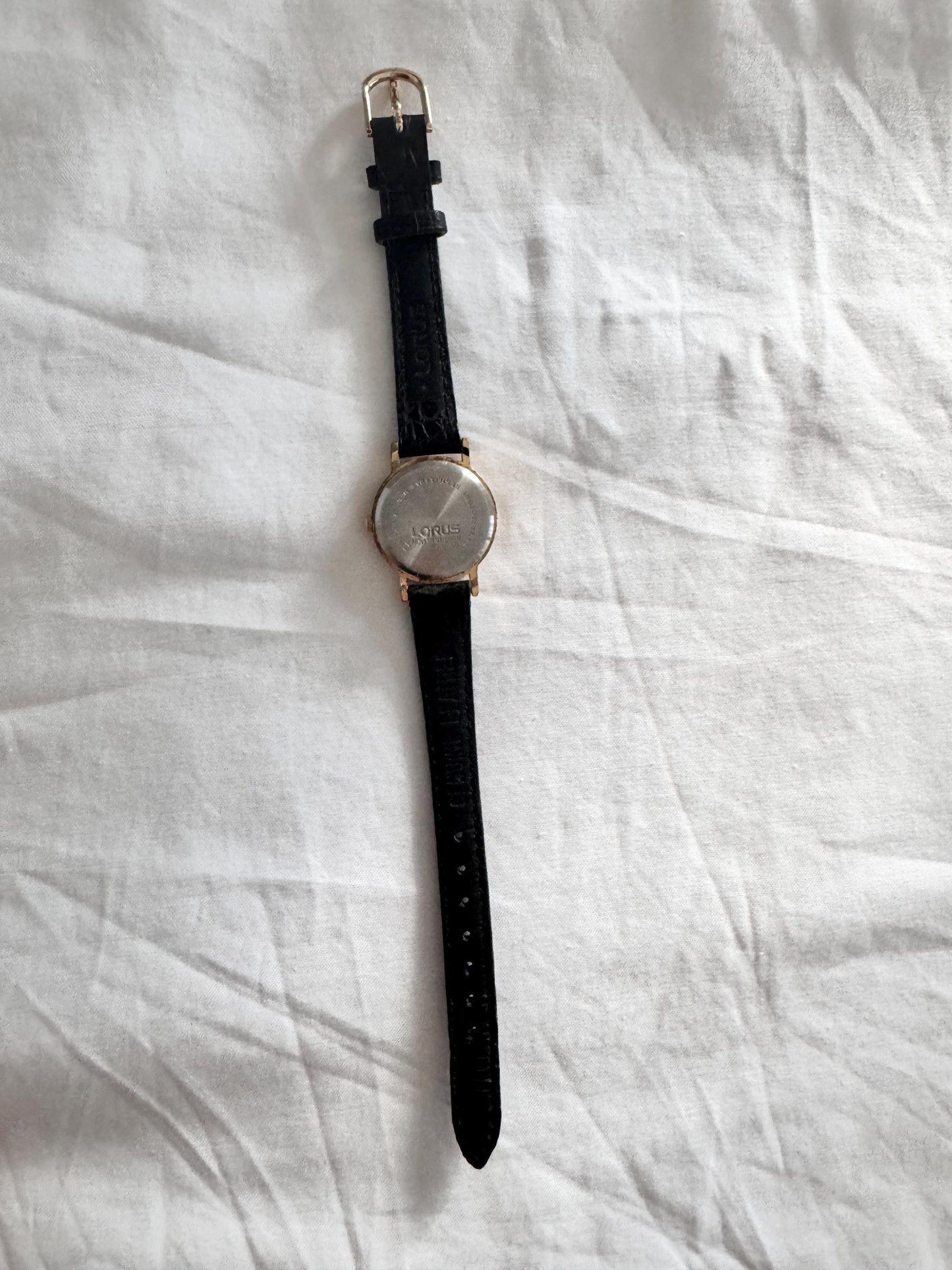 Vintage Leather Watch; Water Resis Timeless Watch