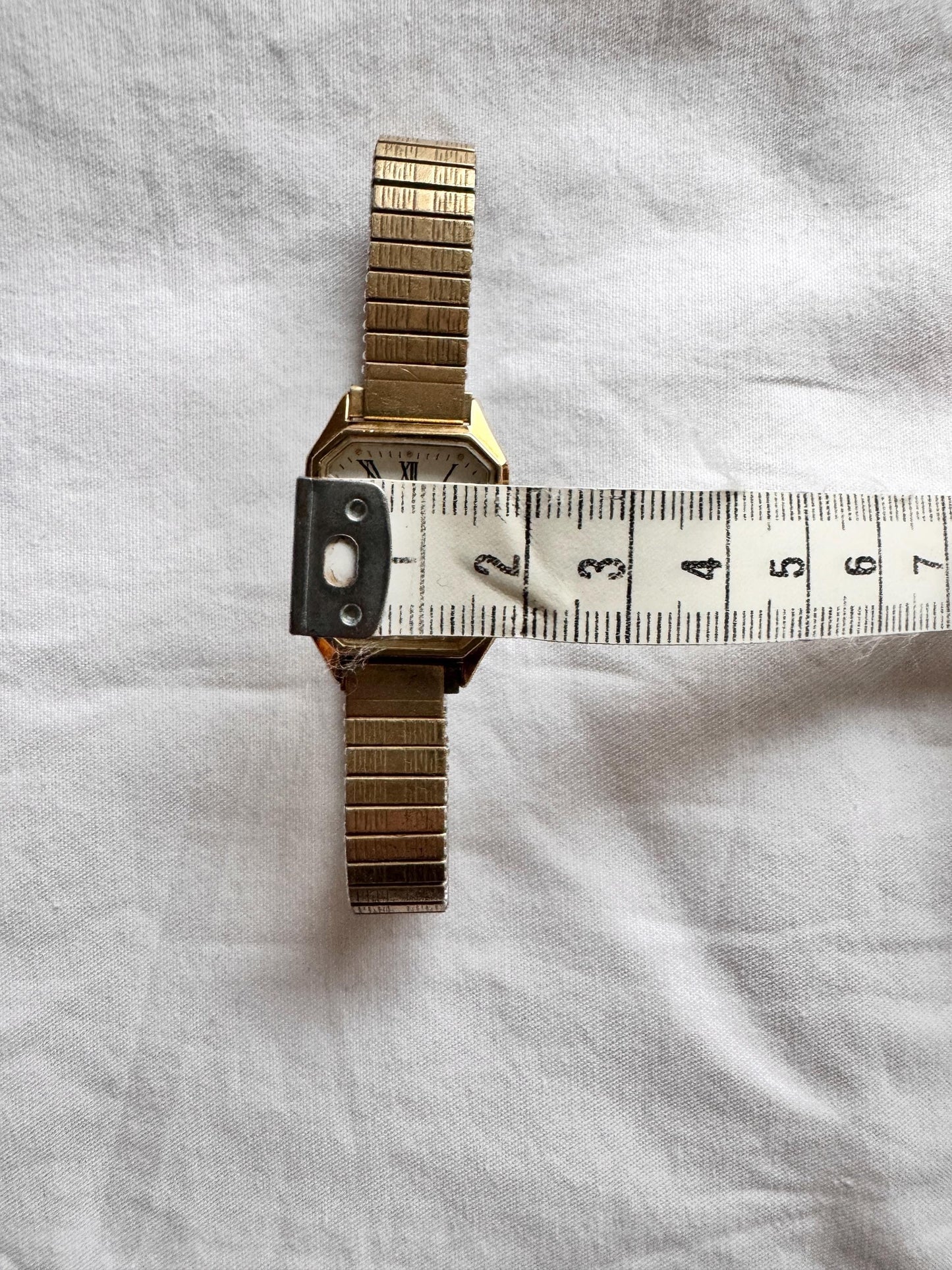 Rare Vintage Square Watch; 90s Roman Number Watch