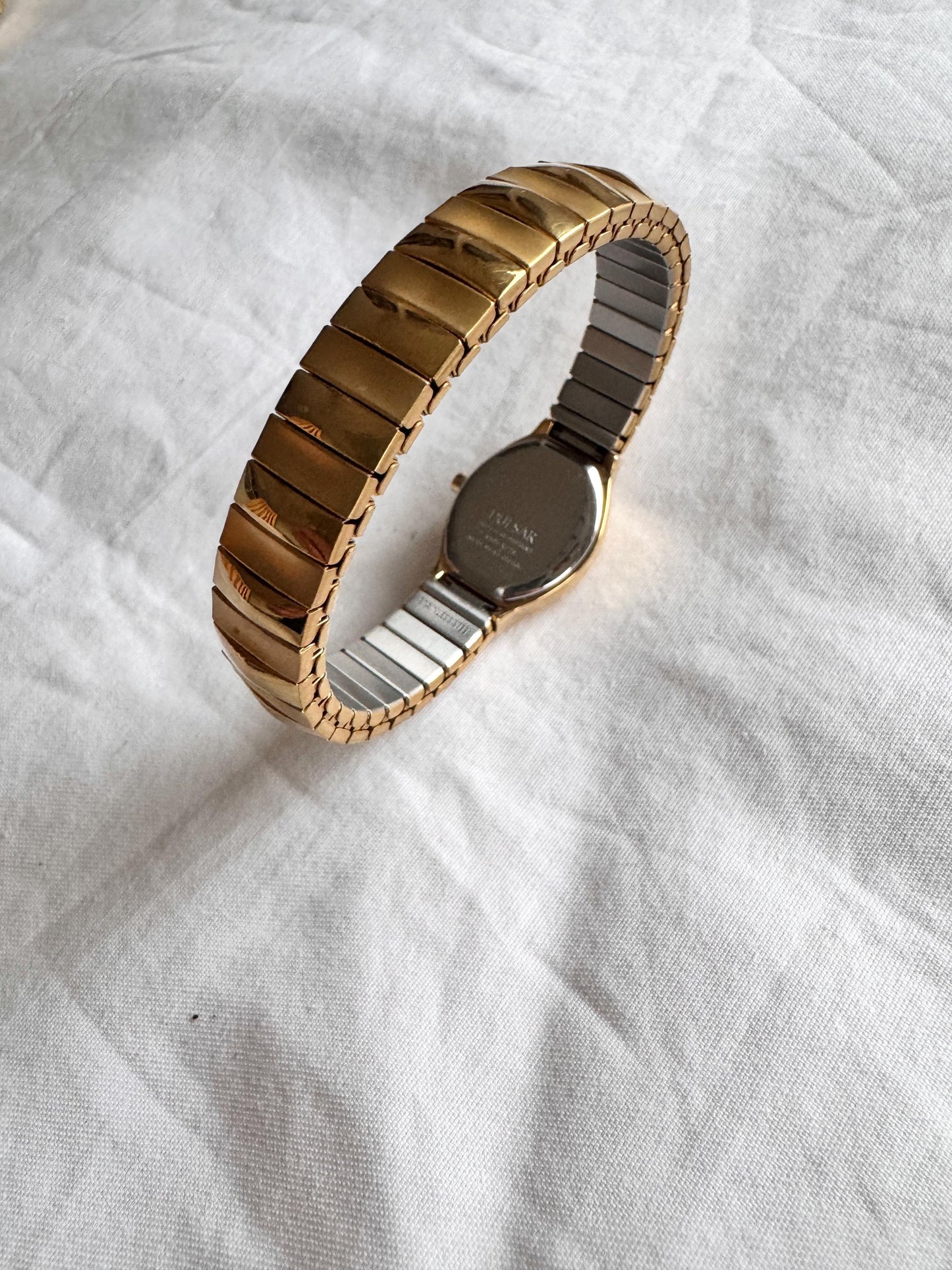 90s Vintage Watch; Gold Look Watch