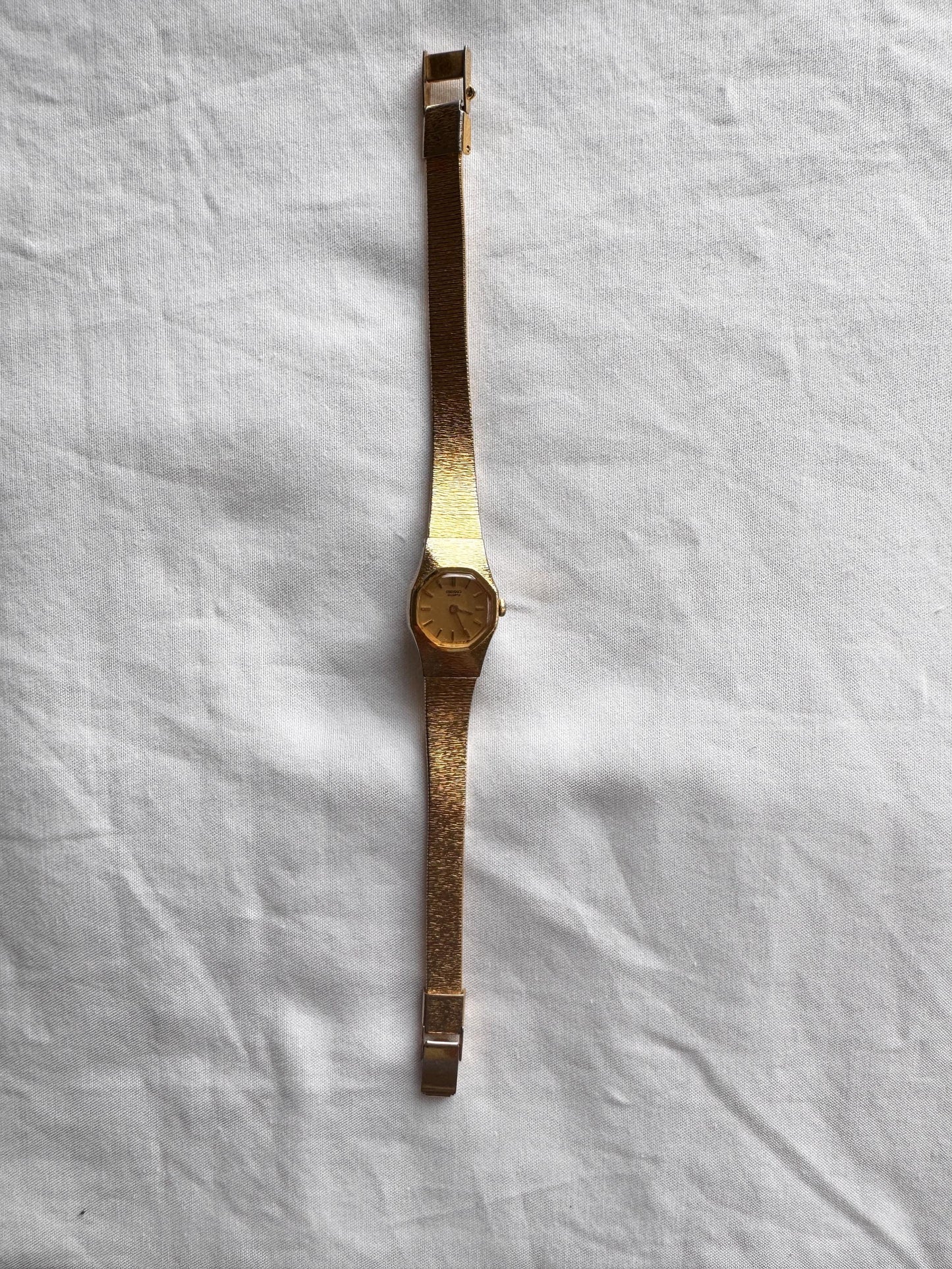 Vintage Seiko Bracelet Watch; Elegant Ladies Watch