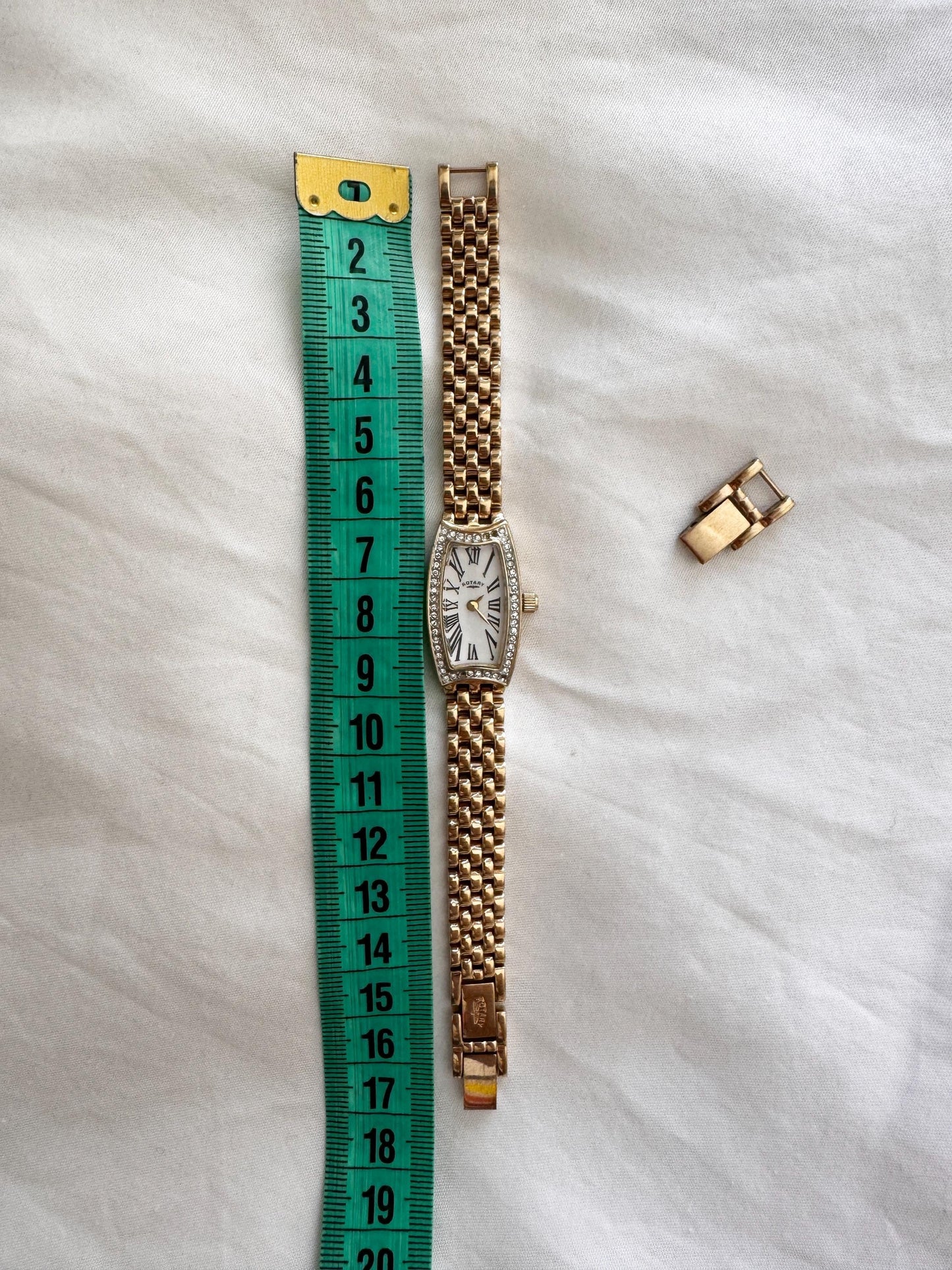 90s Roman Number Watch; Stone Dial Watch