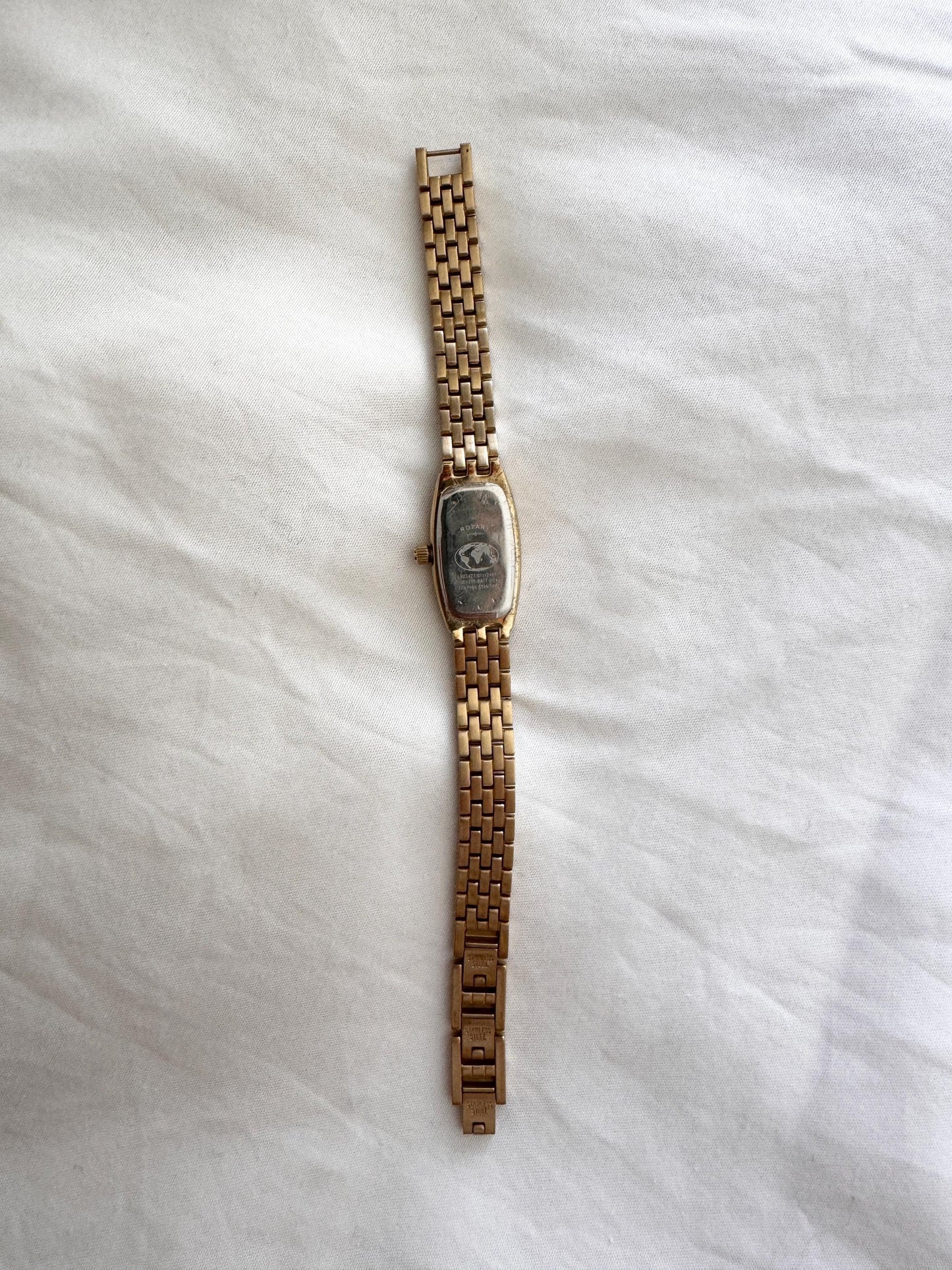 90s Roman Number Watch; Stone Dial Watch