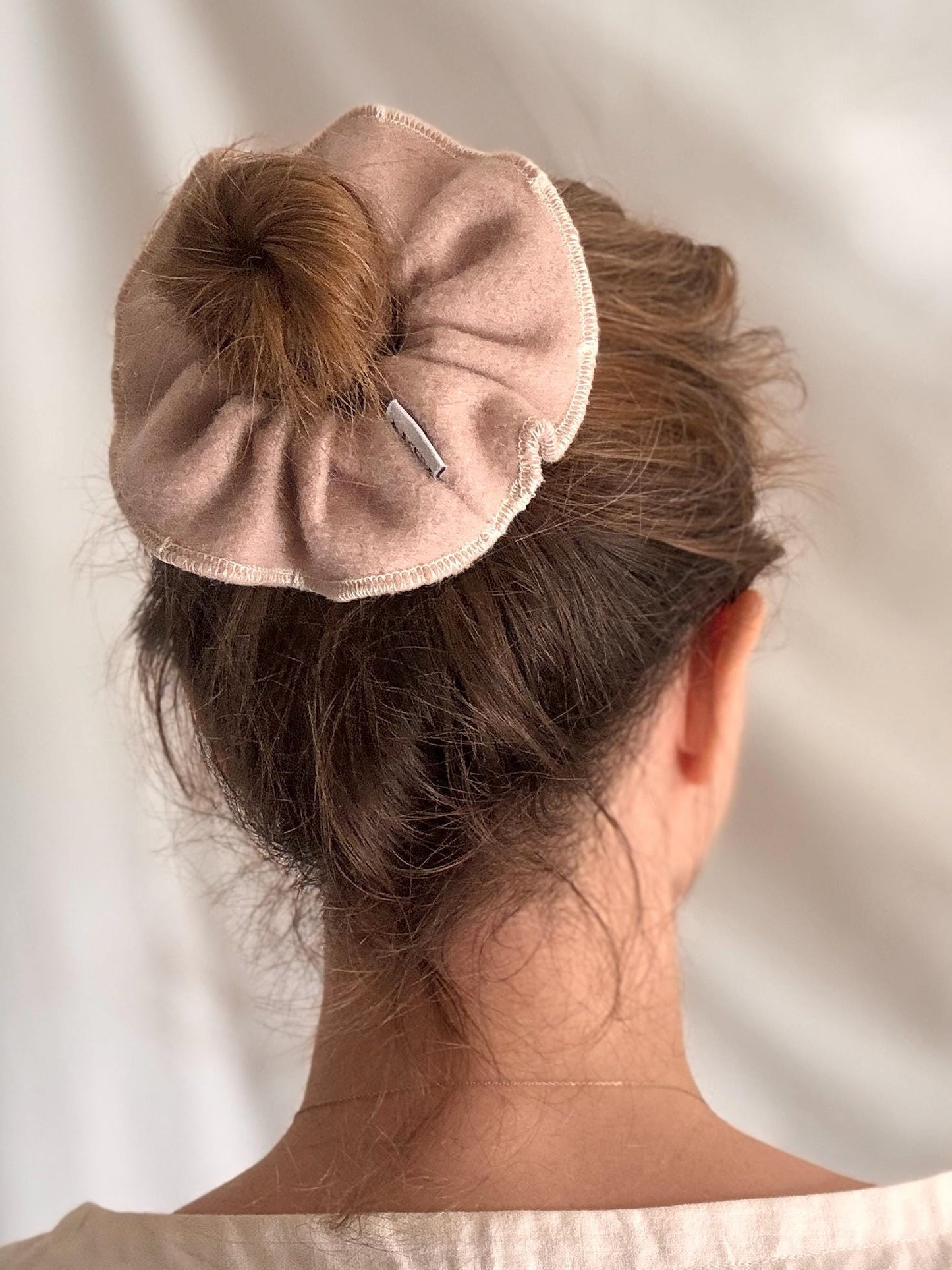 Handmade Wool Scrunchies; Winter Cosy Scrunchies