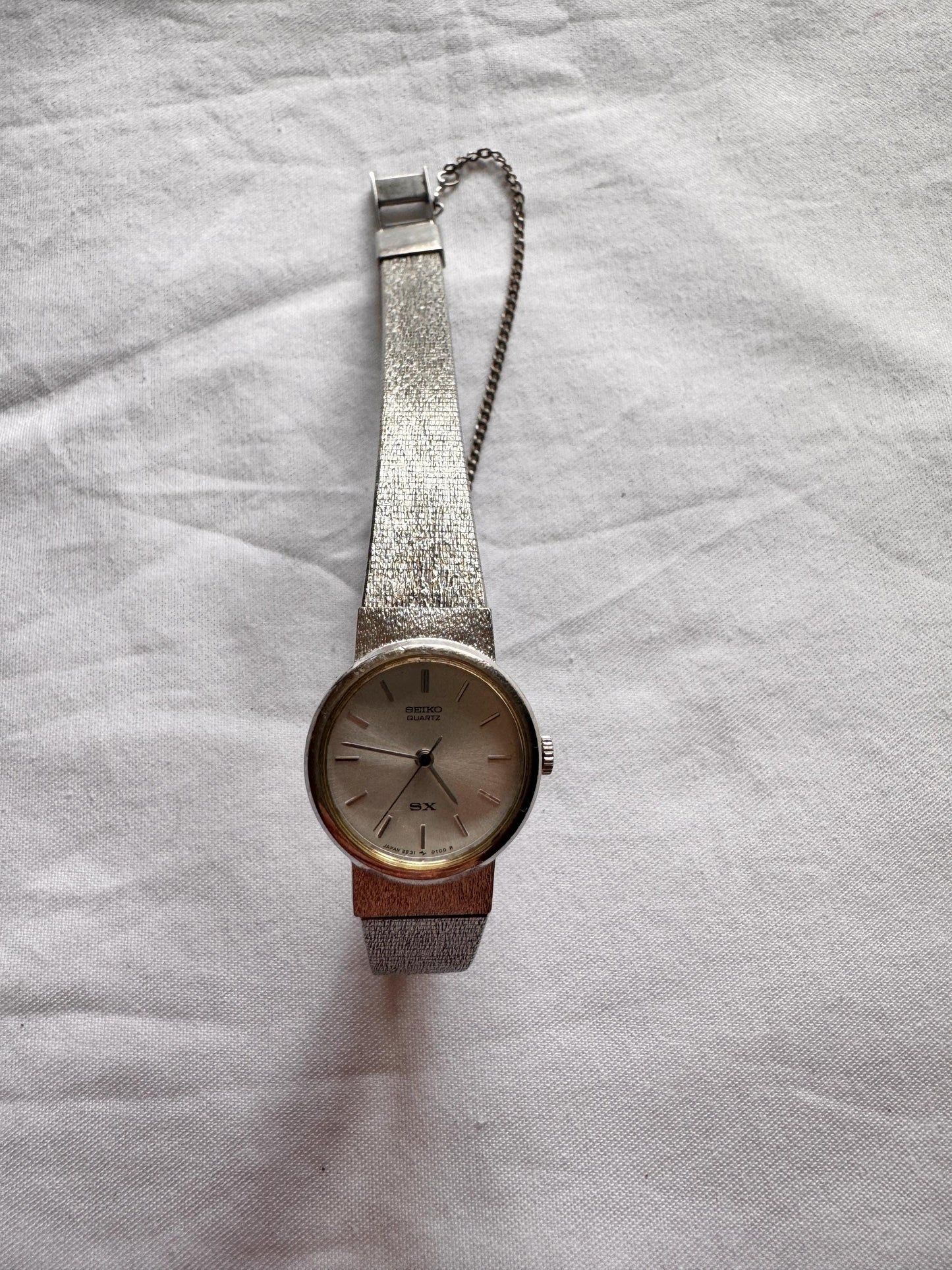 80s Seiko Bracelet Watch; Sx Seiko Vintage Watch