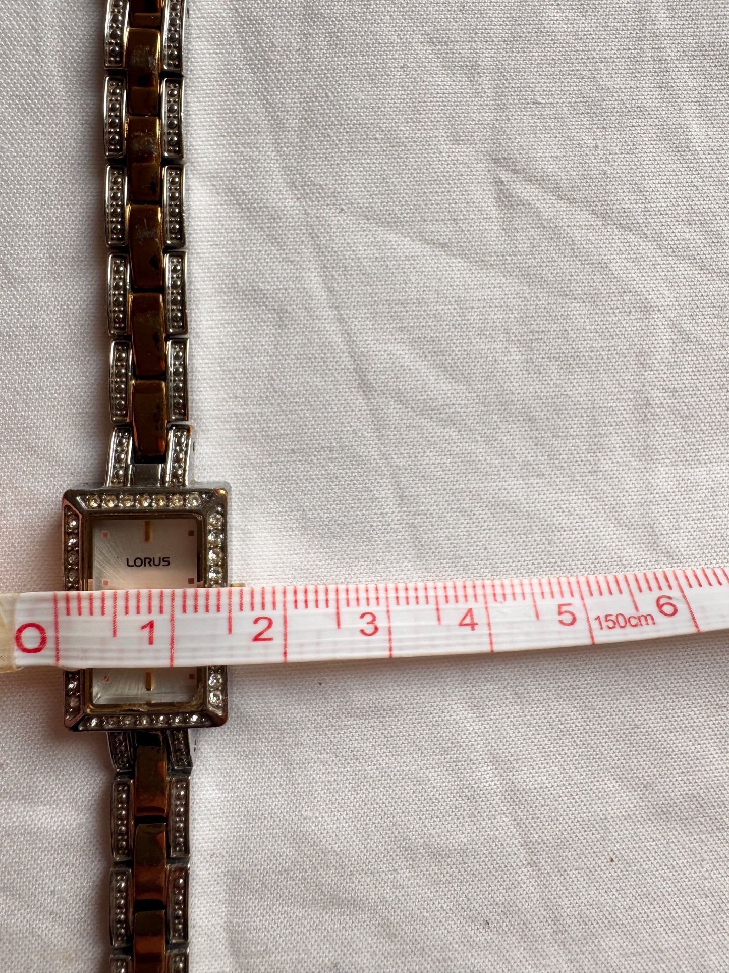 Vintage Stone Watch; Bracelet Silver Watch