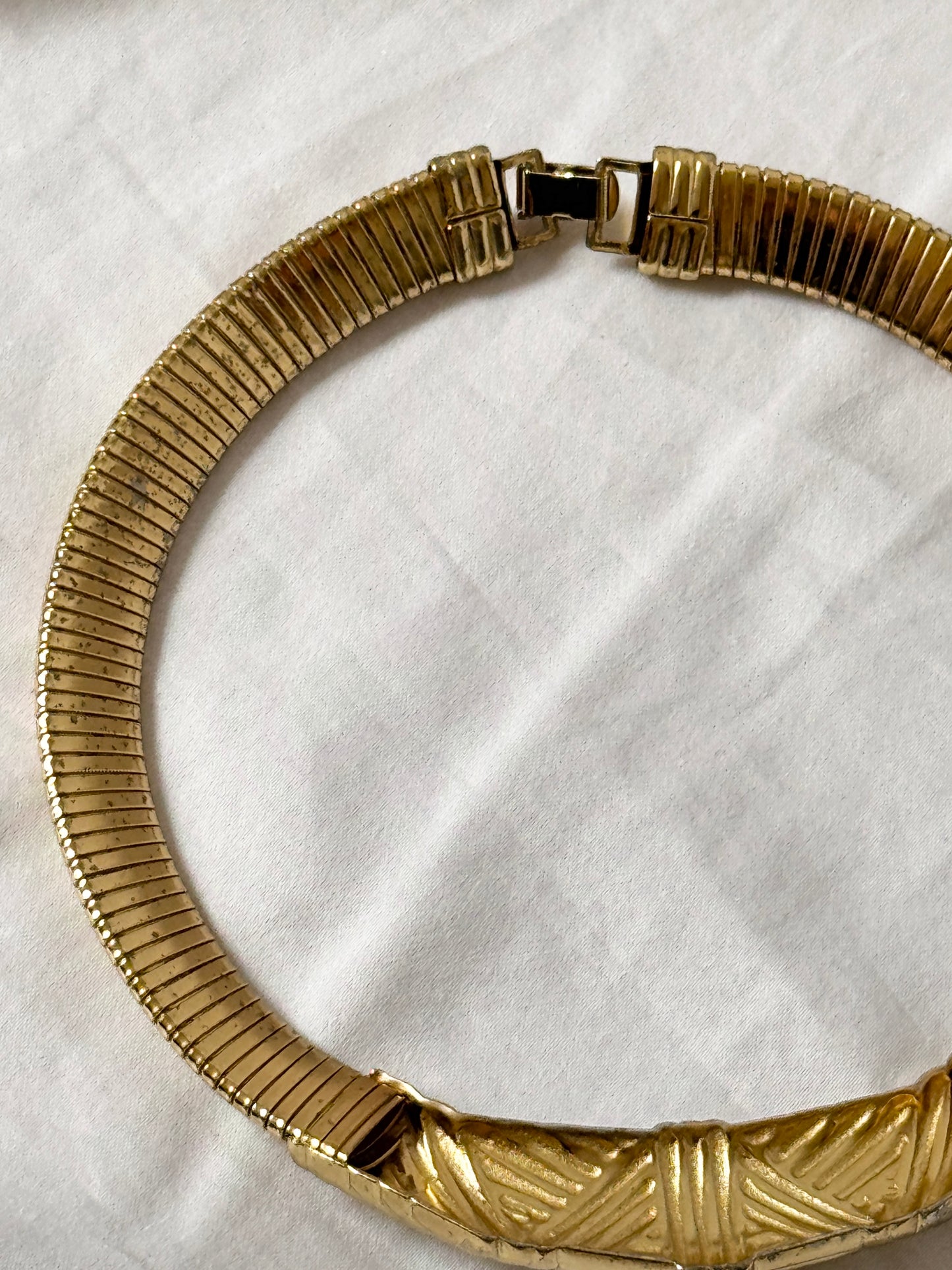Gold Plated Chunky Necklace