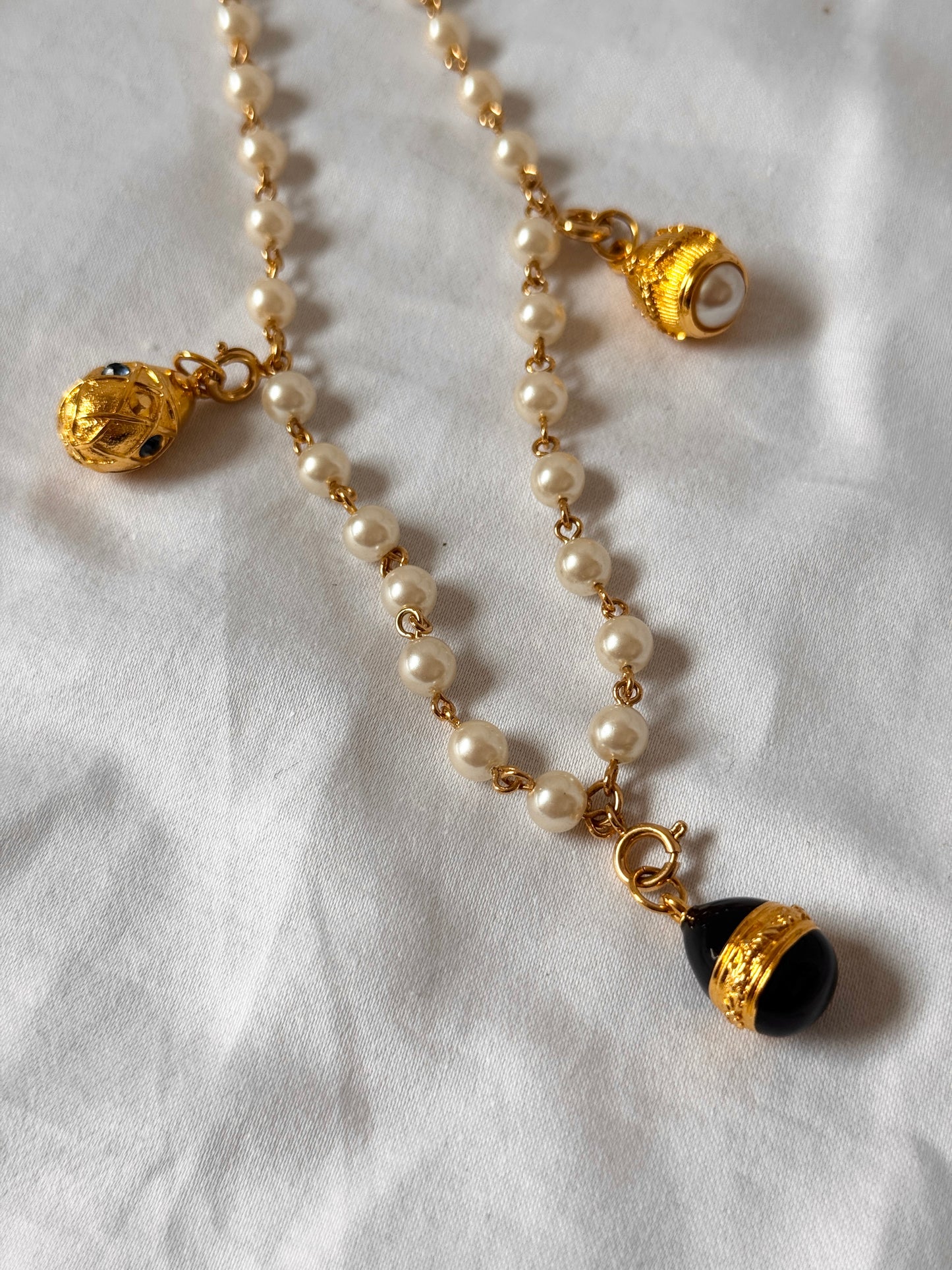 Joan Rivers Egg Pendant Necklace