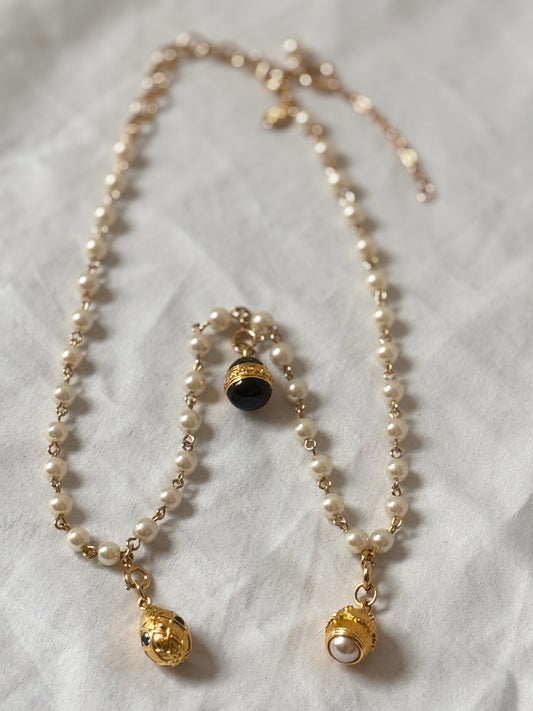 Joan Rivers Egg Pendant Necklace