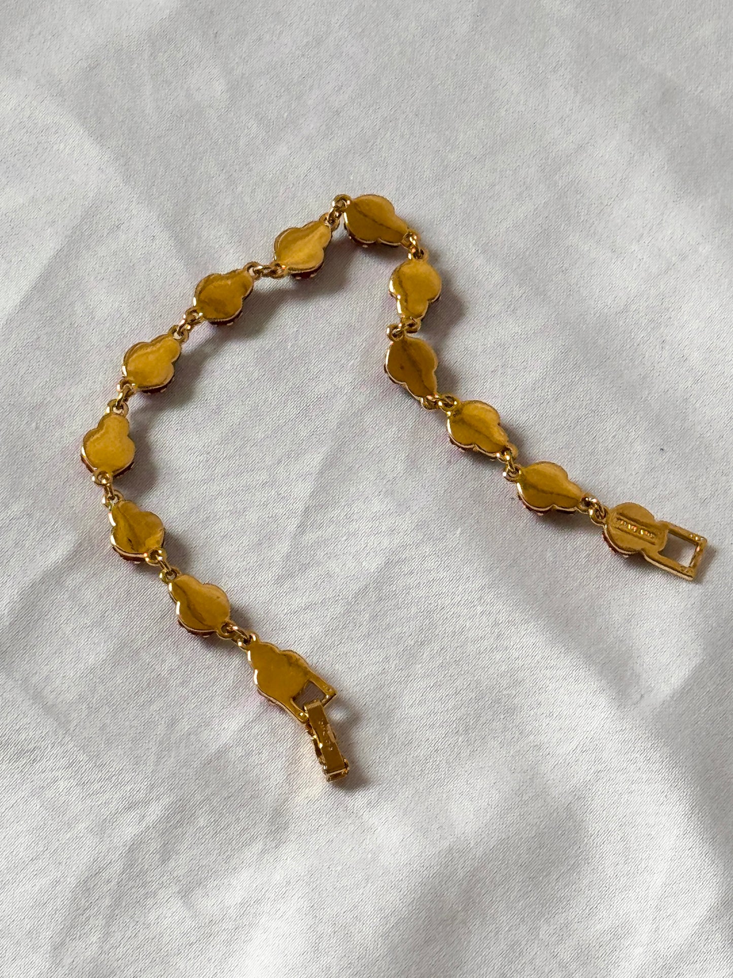 Joan Rivers Ladybird Bracelet; Enamelled Ladybug