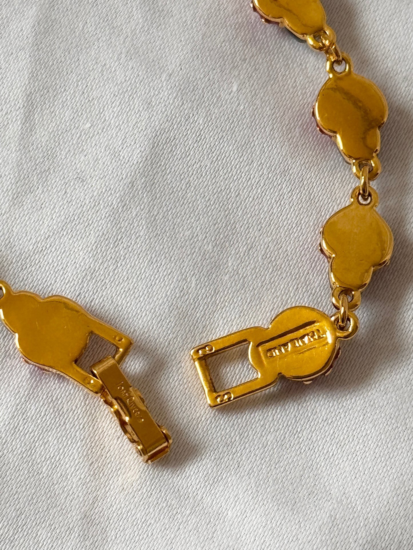 Joan Rivers Ladybird Bracelet; Enamelled Ladybug