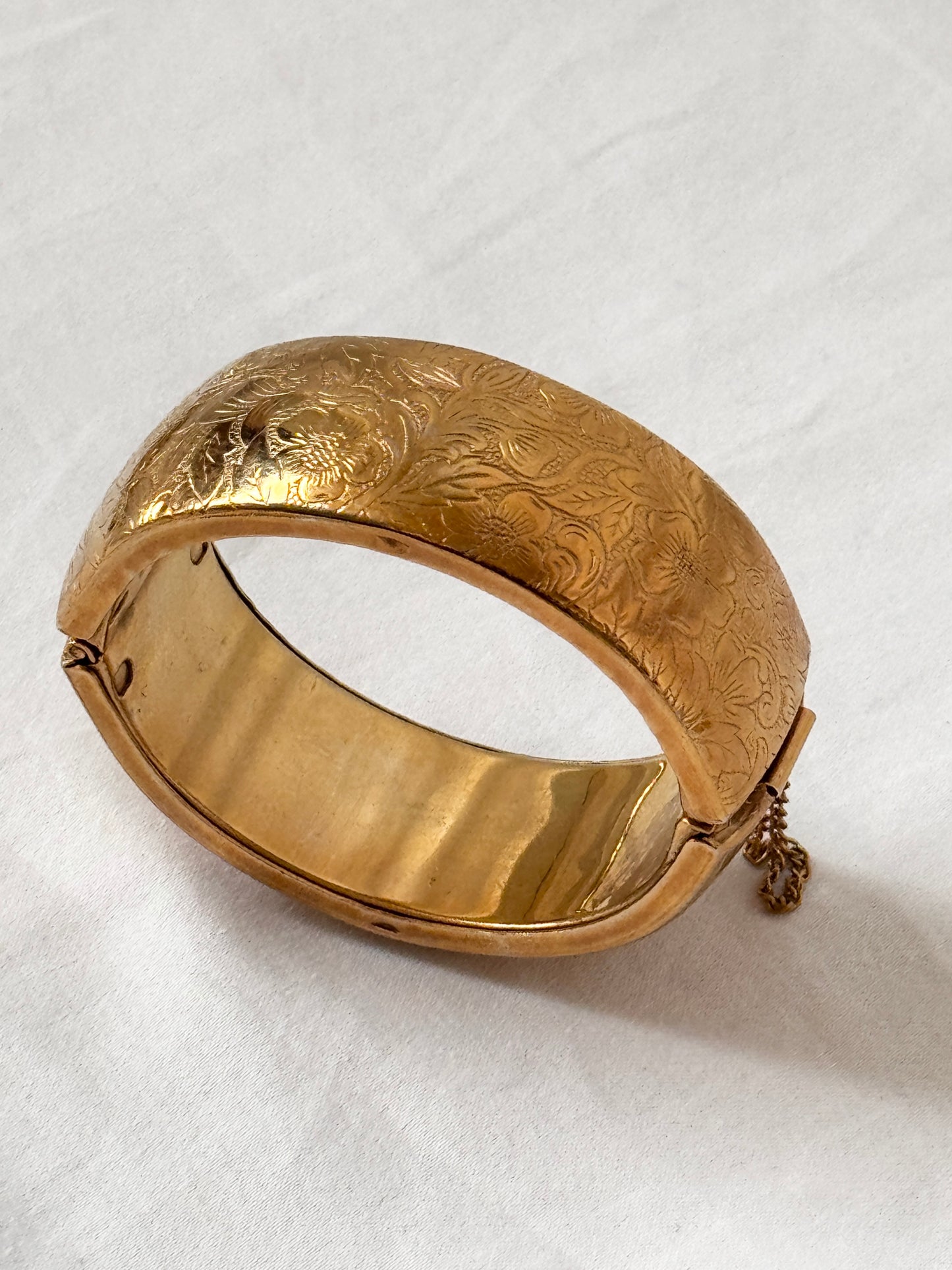 Vintage Floral Bangle
