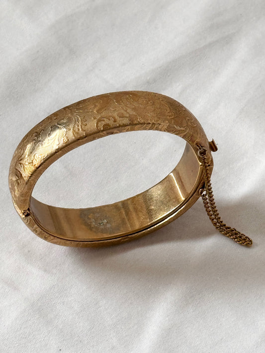 Vintage Floral Bangle