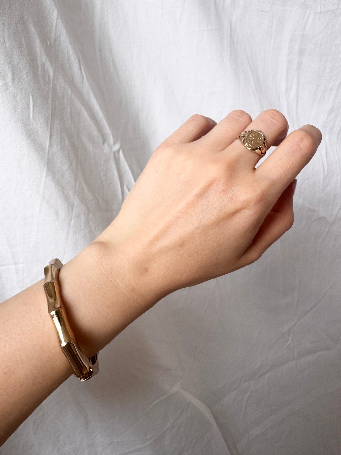 Vintage Gold Look Bangle