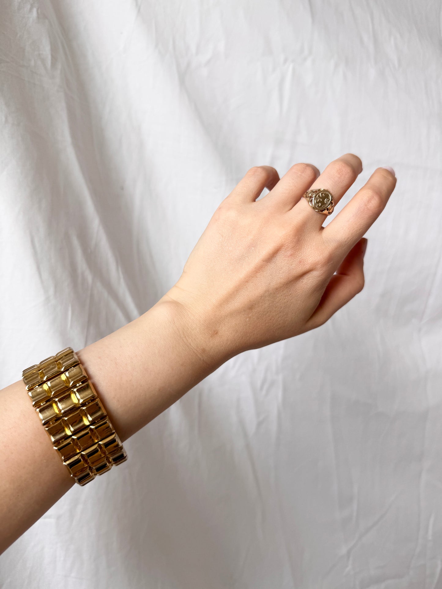 Vintage Braided Chunky Bracelet