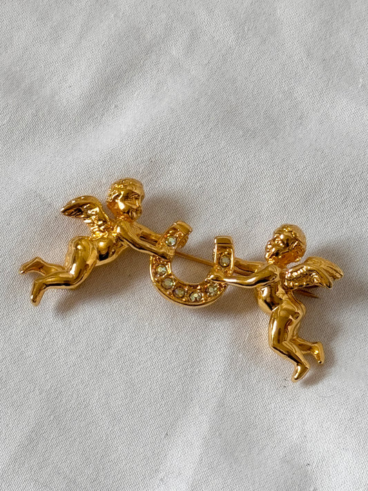 Kirks Folly Angels Brooch