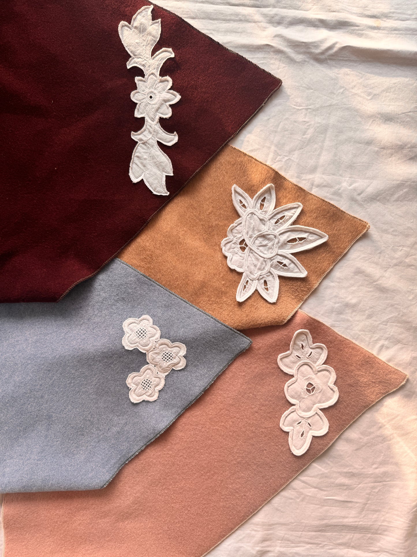 Reworked Wool Scarves