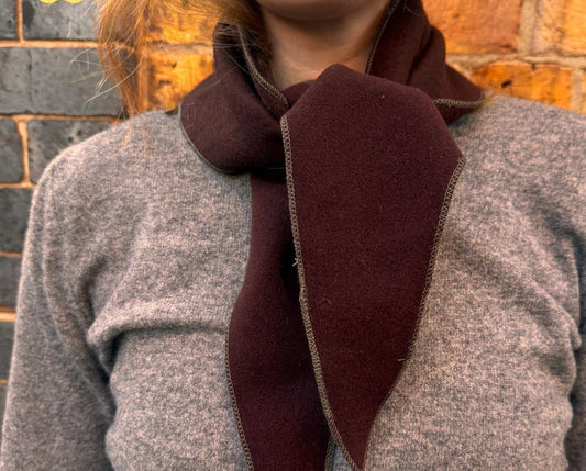 Triangle Scarf PDF Sewing Pattern; DIY Bandana Pattern Download