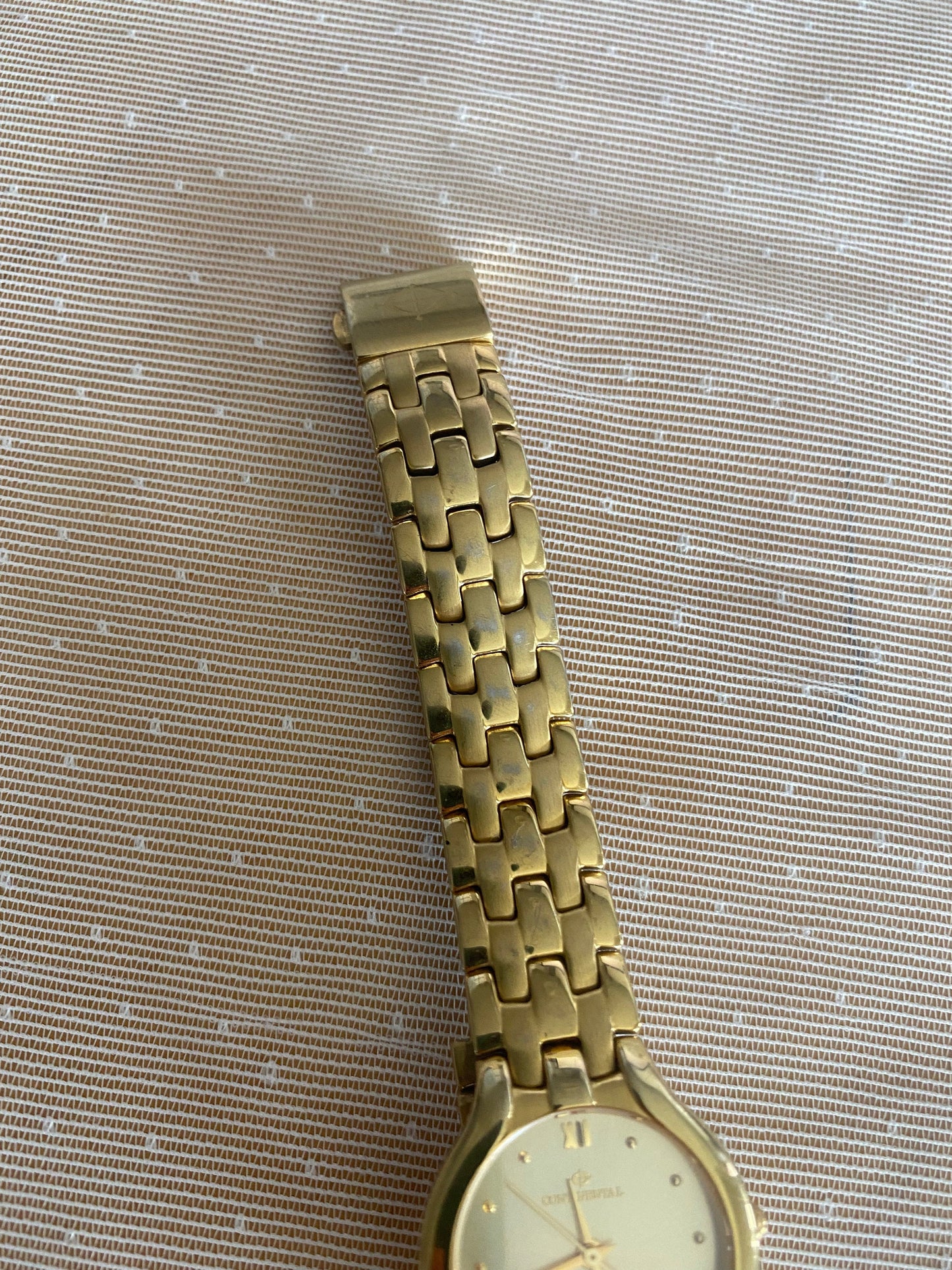 Vintage Sapphire Watch; Continental Vintage Watch