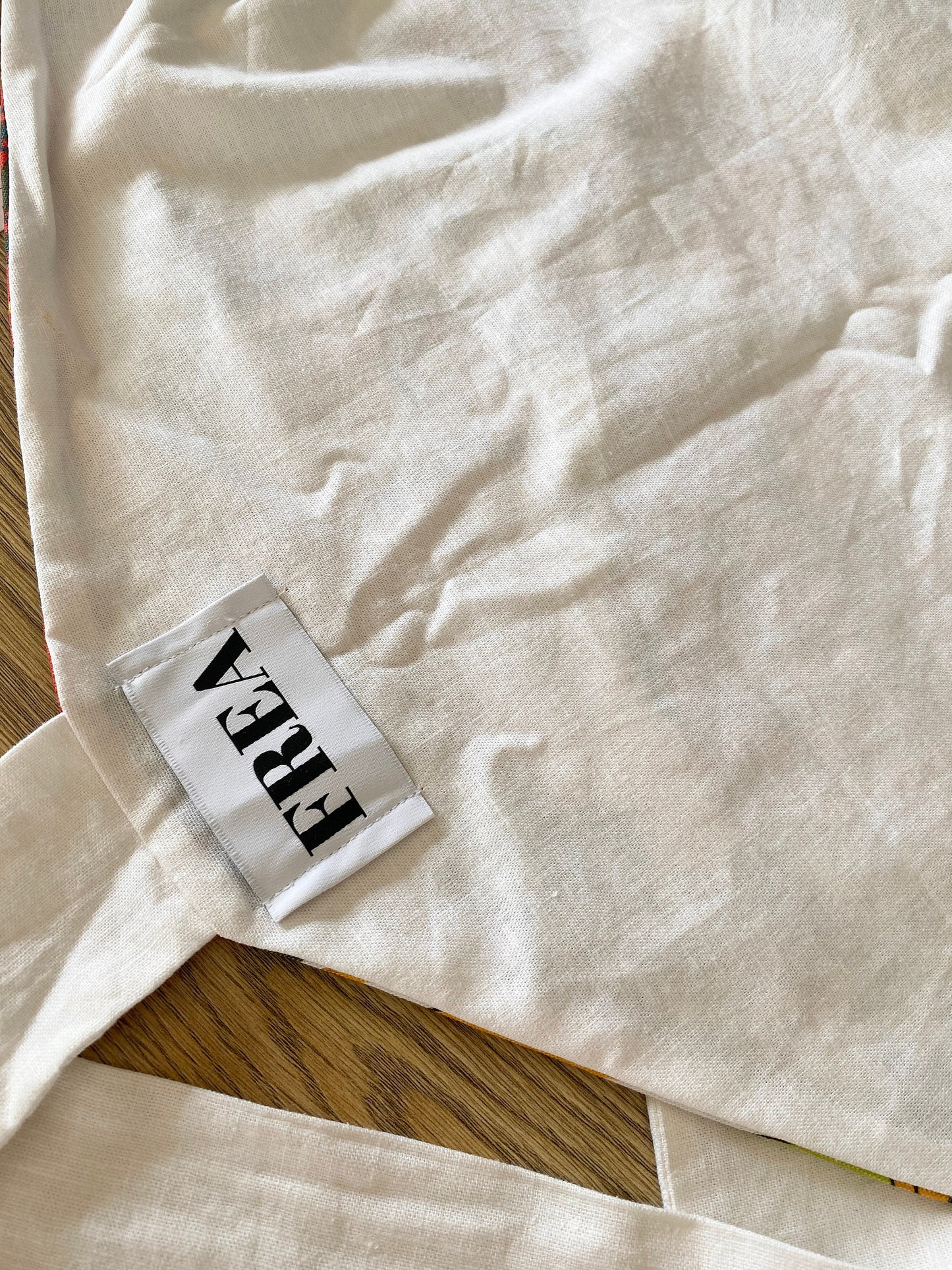 Reworked Scotland Tea Towel Top; Upcycled Halter Neck Top