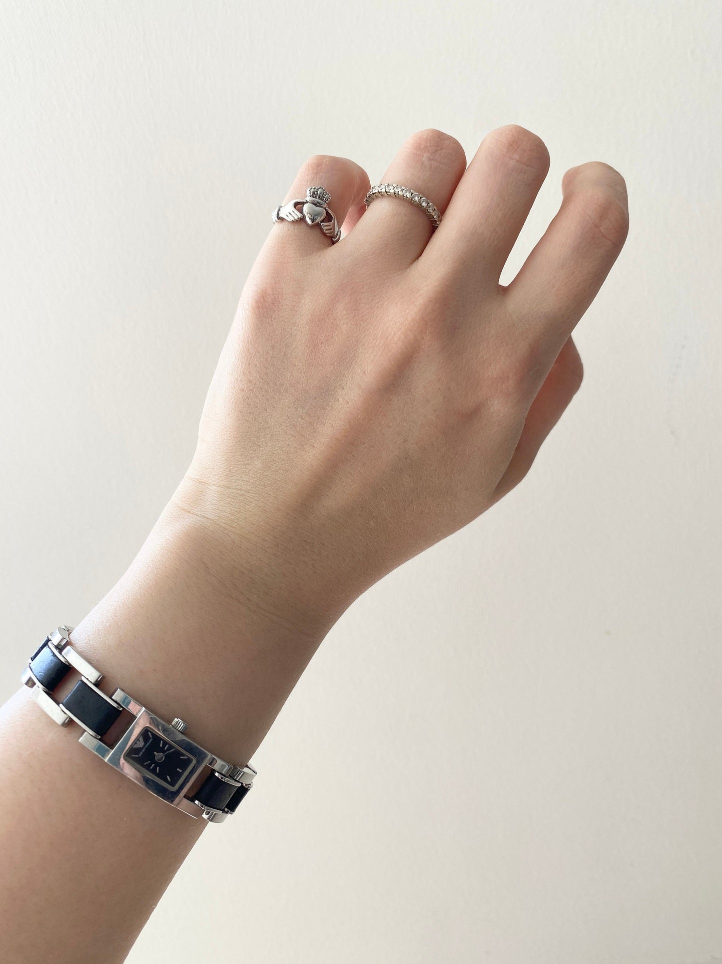 Vintage Dainty Watch; Tiny Square Watch