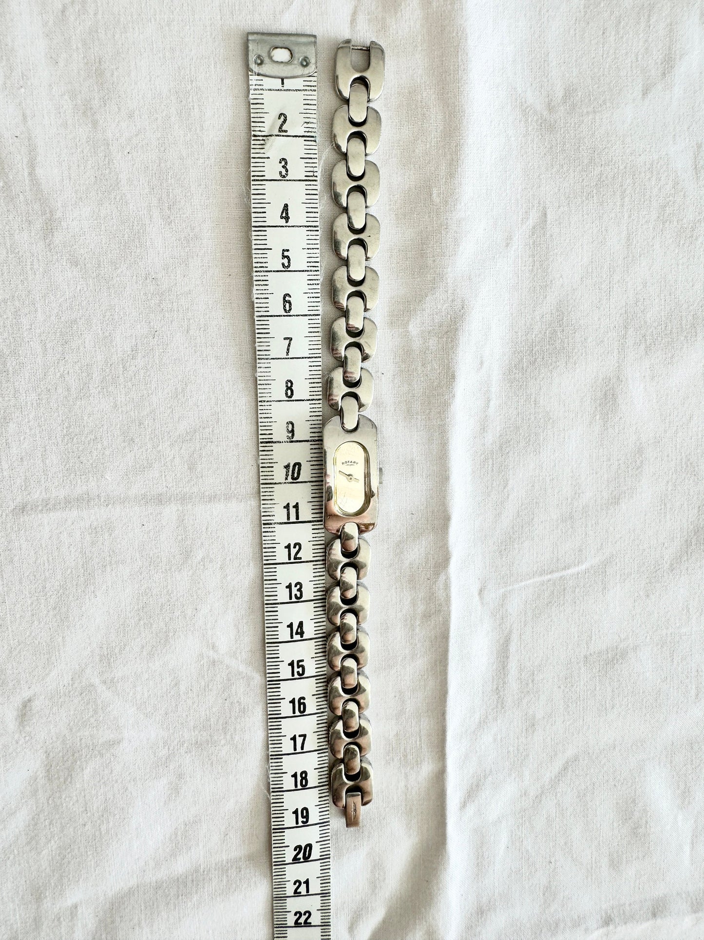Vintage Braided Watch; Dainty Silver Watch