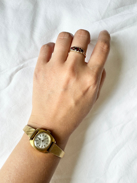 Vintage Tissot Watch; Swiss Hand Wind Watch