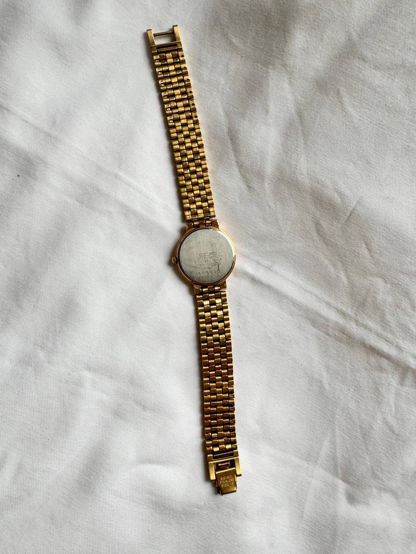 Vintage Seiko Watch; Classy Seiko Watch