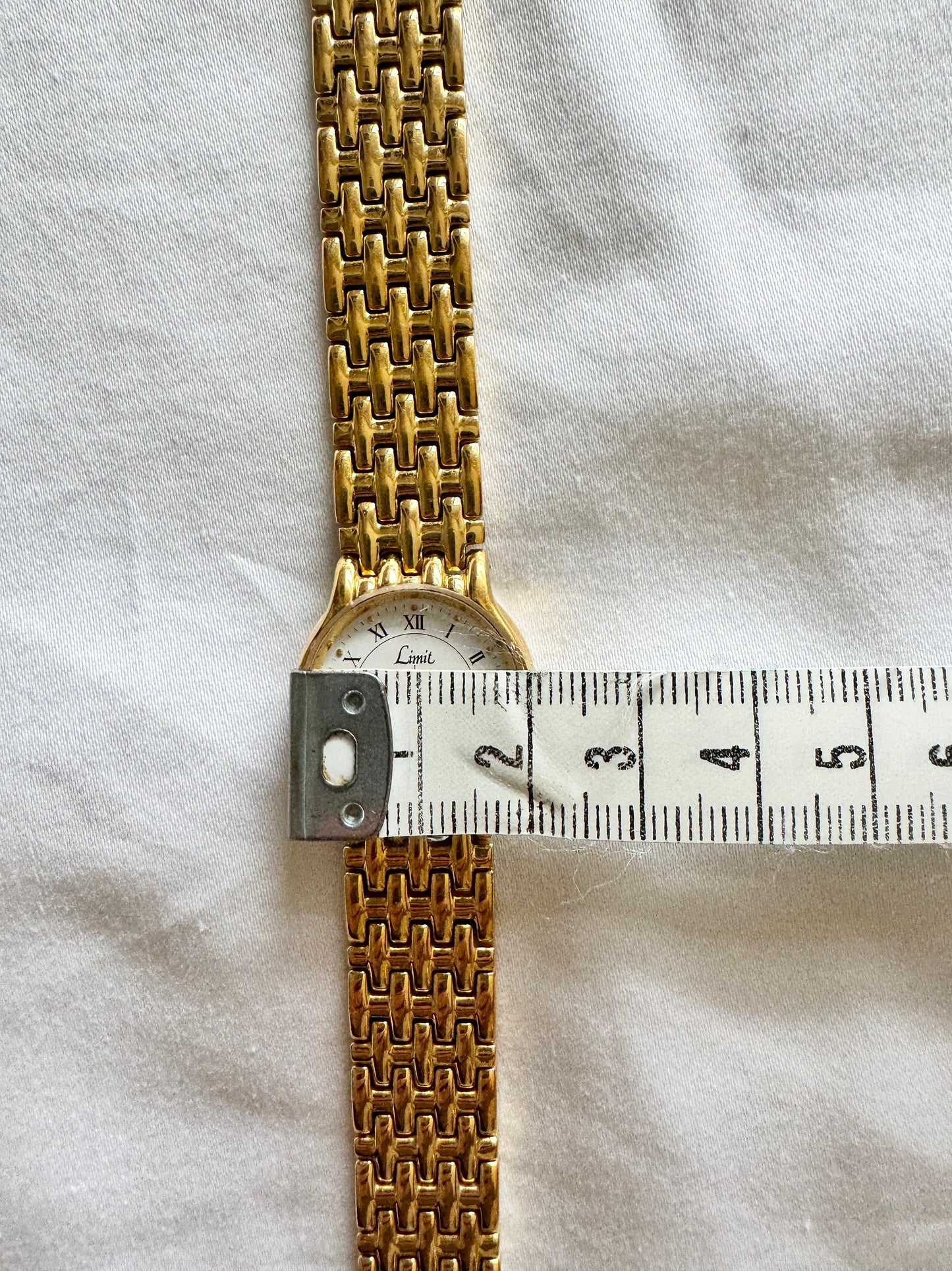 Vintage Braided Watch; Roman Numeral Watch