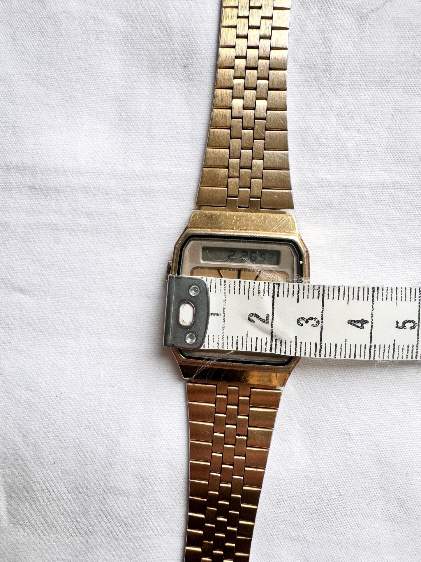 Unisex Seiko Watch; Vintage Square Watch