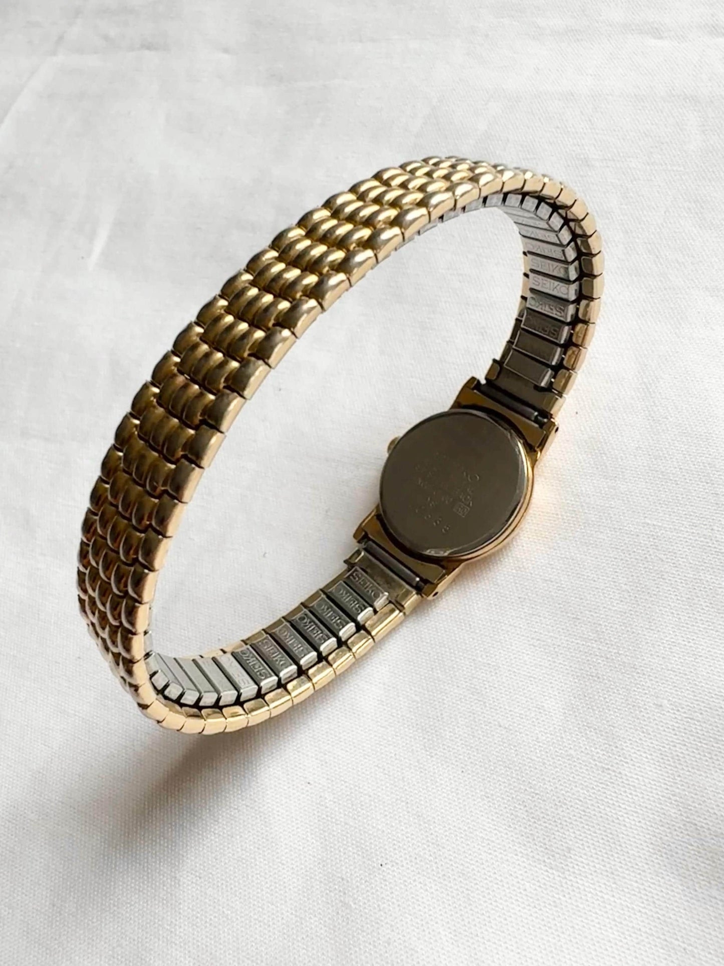 90s Seiko Watch; Gold Tone Ladies Seiko Watch