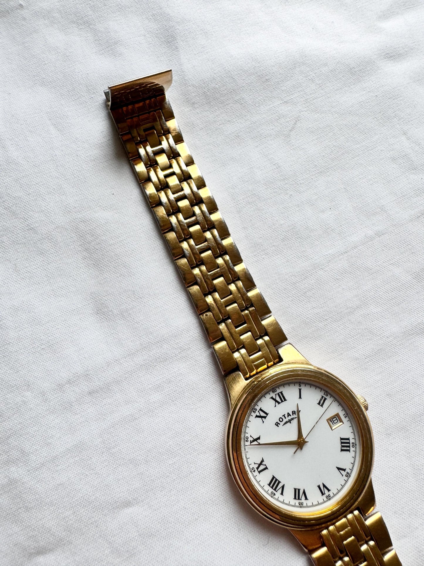 Vintage Men's Watch; Roman Numeral Watch