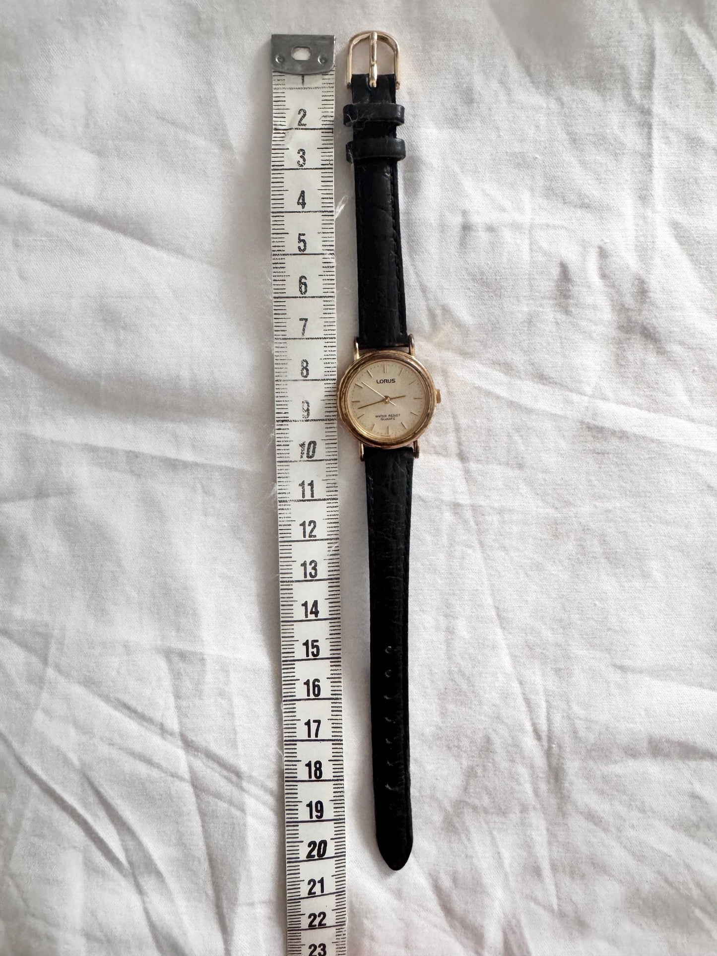 Vintage Leather Watch; Water Resis Timeless Watch
